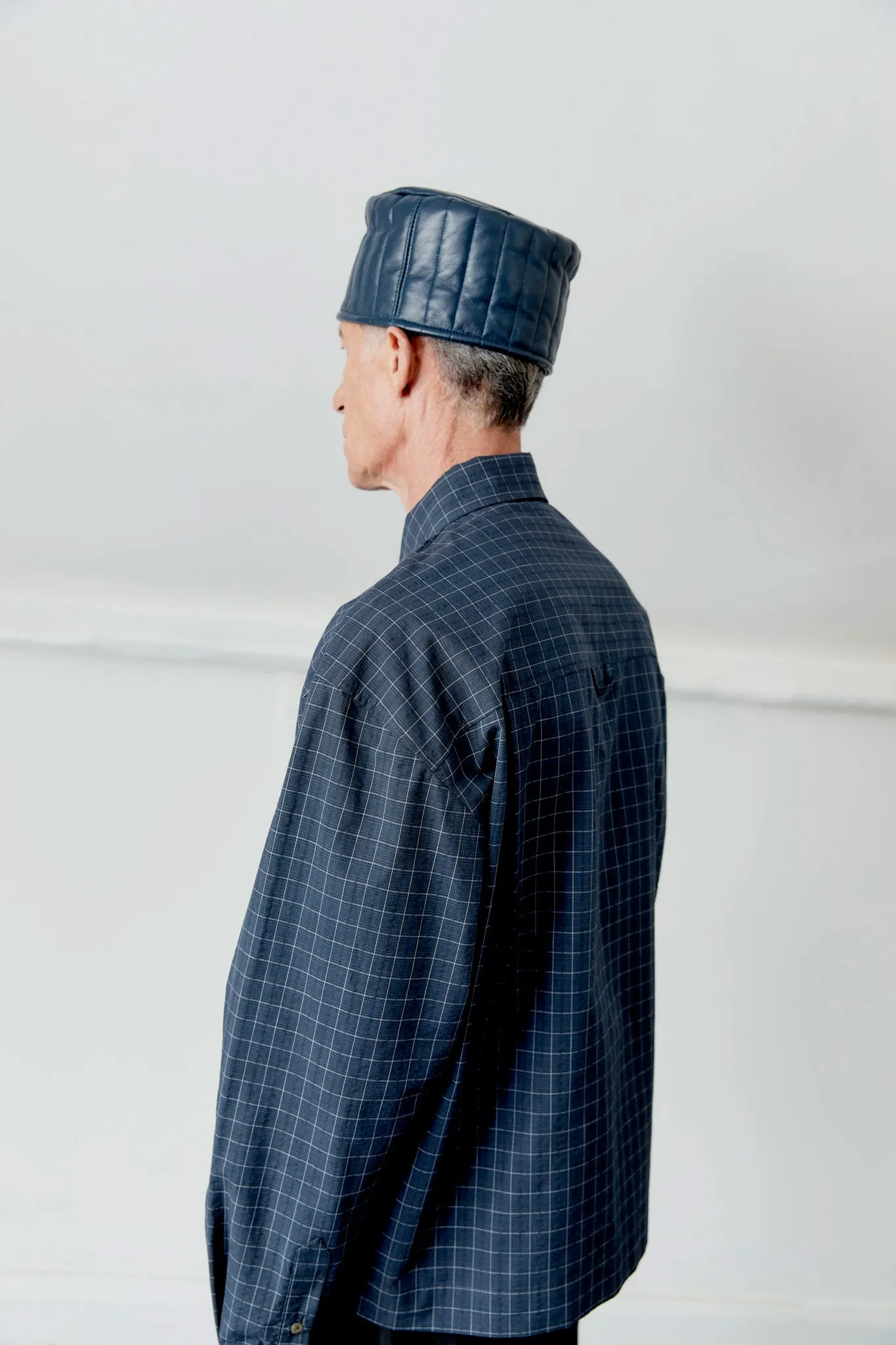 JAPANESE COTTON SEERSUCKER DENNIS SHIRT sold by Cawley product image thumbnail 4