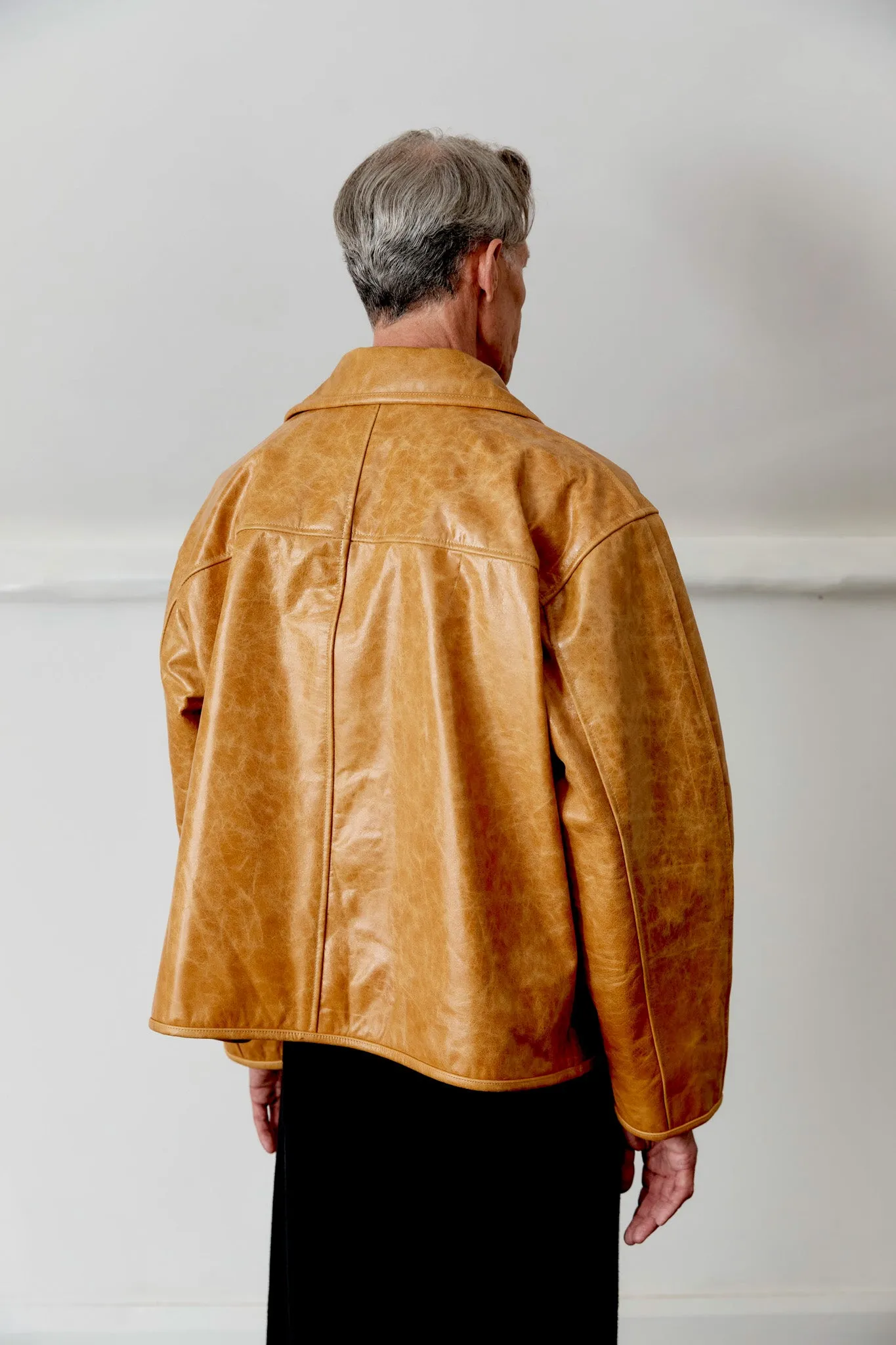 VINTAGE LEATHER FLYING JACKET sold by Cawley product image thumbnail 4