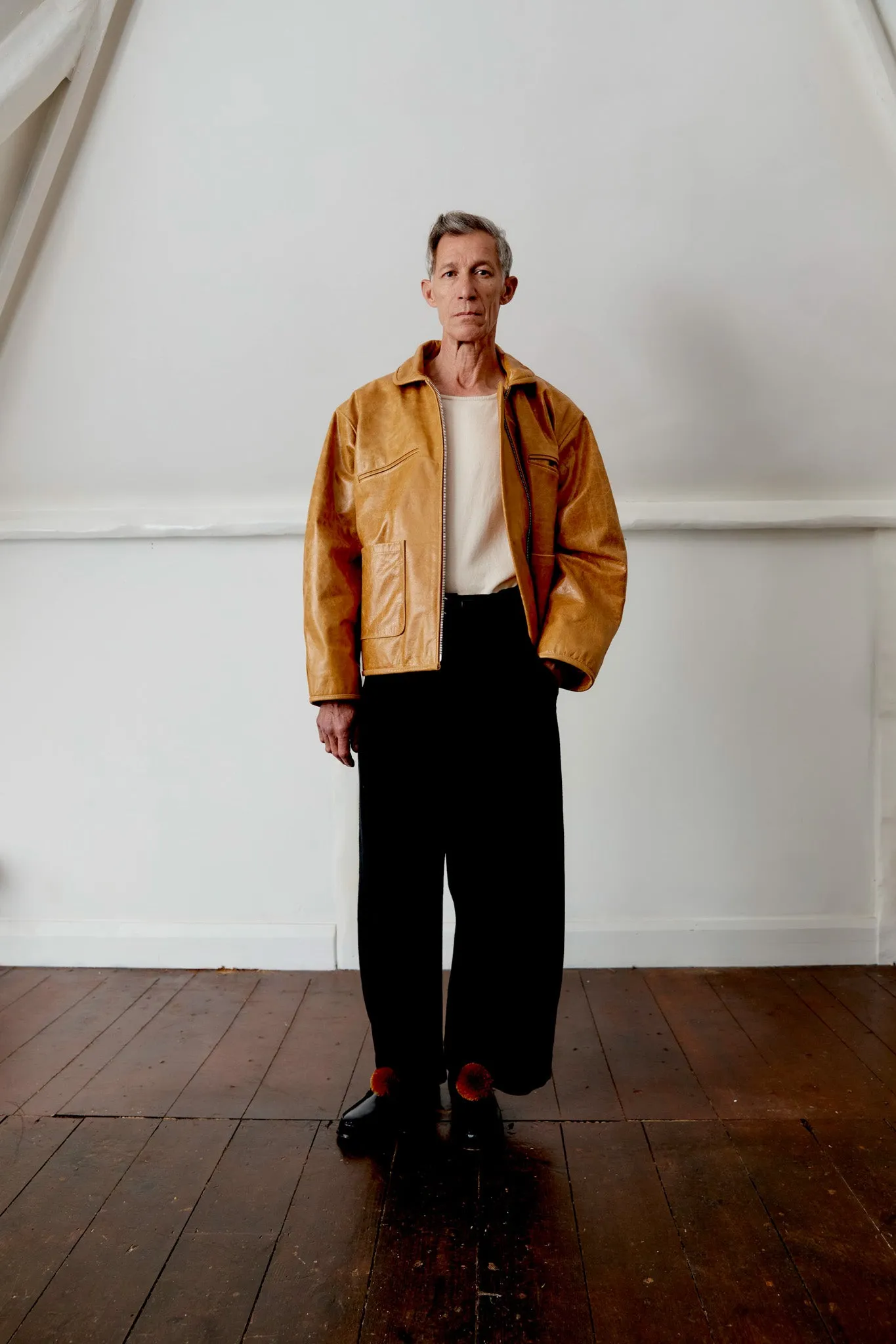 VINTAGE LEATHER FLYING JACKET sold by Cawley product image thumbnail 2