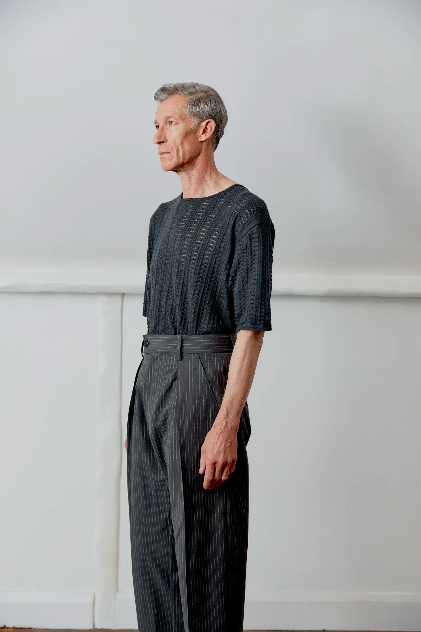 JAPANESE COTTON LINEN SILAS TROUSER sold by Cawley product image thumbnail 3