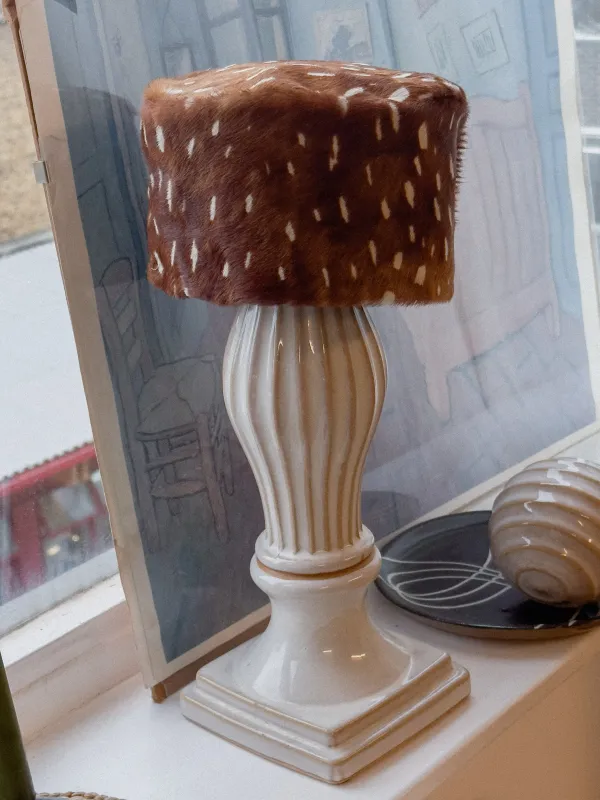 Deer Print Pillbox made by Cawley