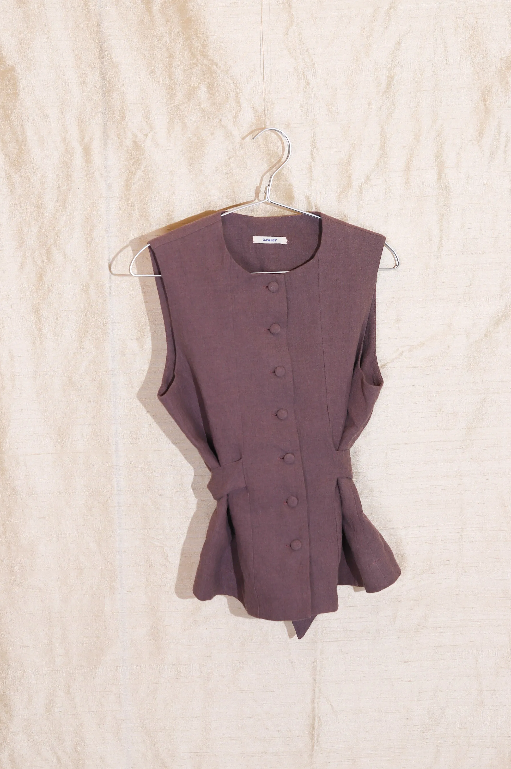 FLO WAISTCOAT - GRAPE sold by Cawley