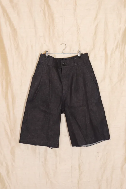 JAPANESE DENIM ELI SHORT - INDIGO made by Cawley