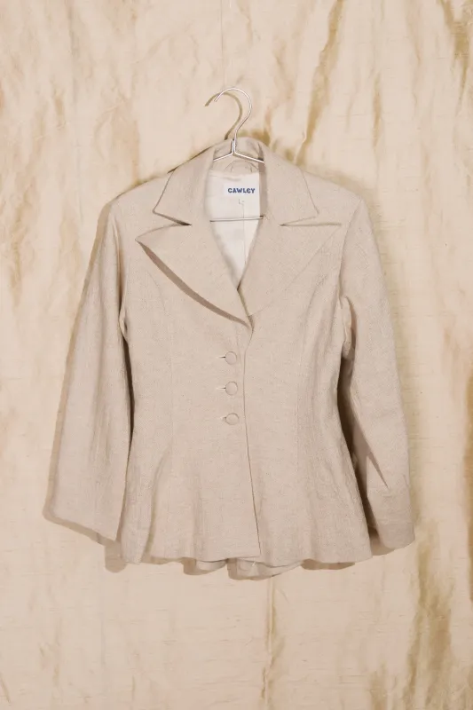 TENDER BLAZER - NATURAL made by Cawley