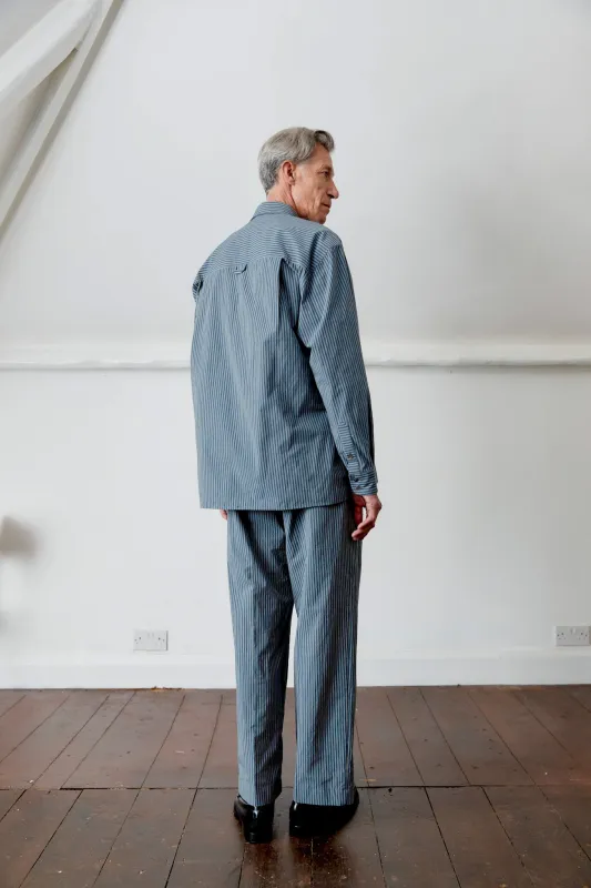 JAPANESE WASHED TYPEWRITER COTTON PLAYERS SHIRT sold by Cawley