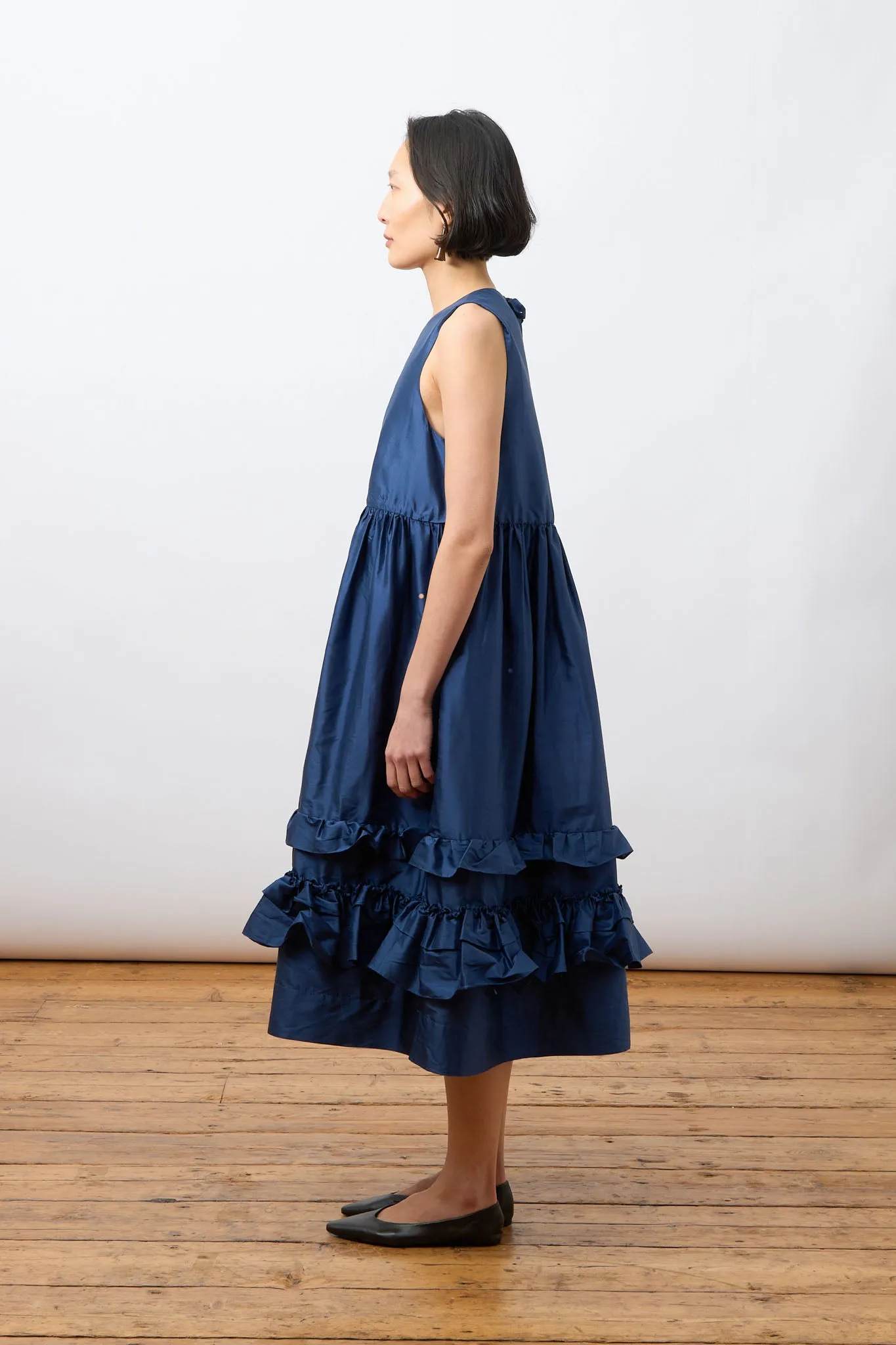 SILK DUPION GENEVIEVE DRESS sold by Cawley product image thumbnail 3