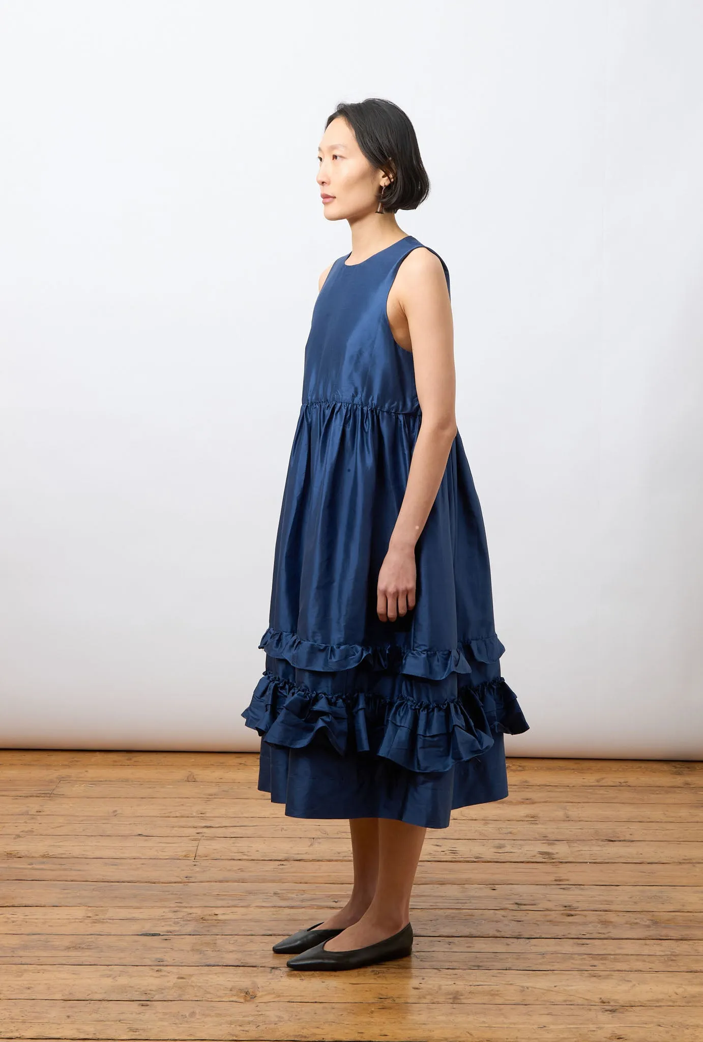 SILK DUPION GENEVIEVE DRESS sold by Cawley product image thumbnail 4
