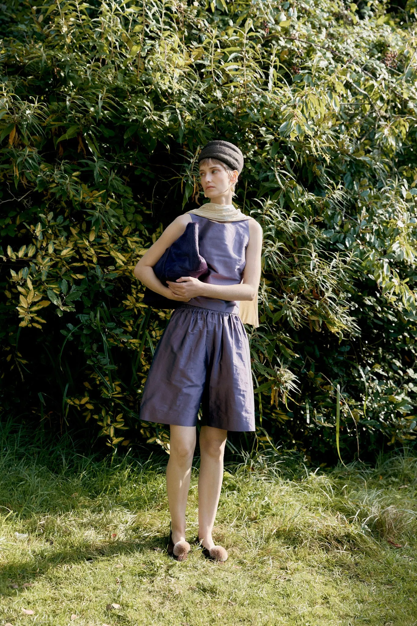 HAIR ON HIDE HORSY LEATHER MINI TOTE BAG sold by Cawley product image thumbnail 2