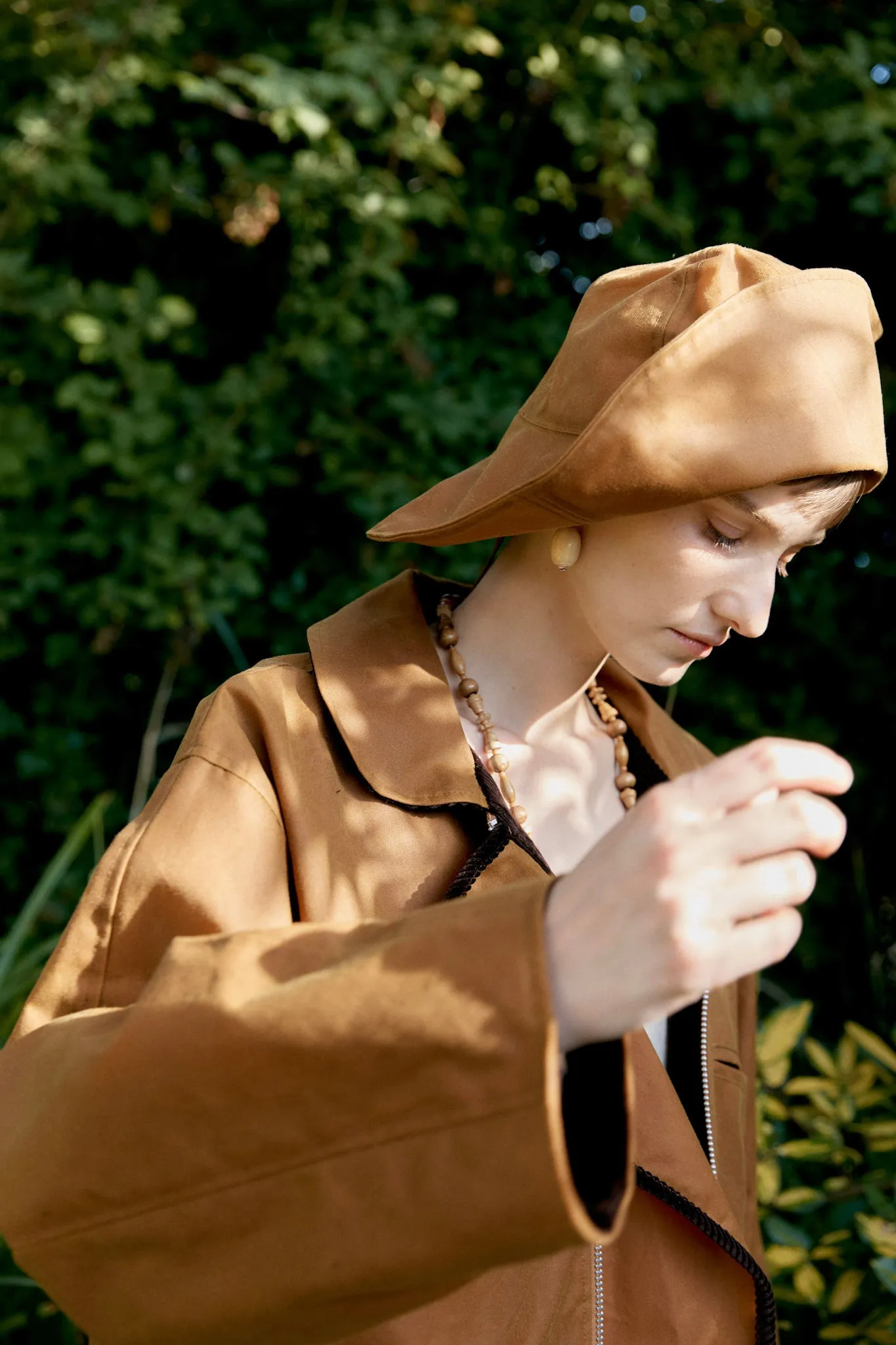 BRITISH WAXED OILSKIN SUNHAT sold by Cawley product image thumbnail 4