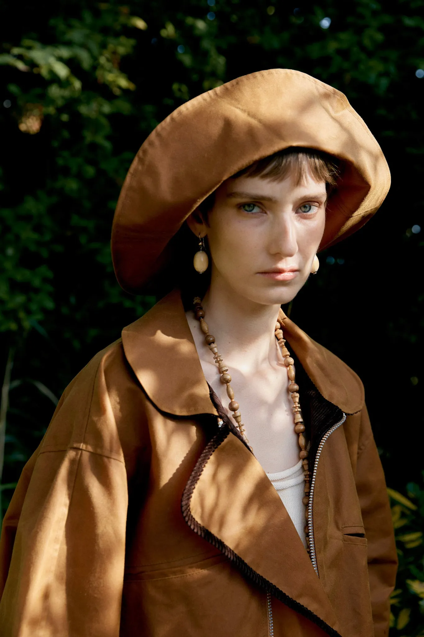 BRITISH WAXED OILSKIN SUNHAT sold by Cawley