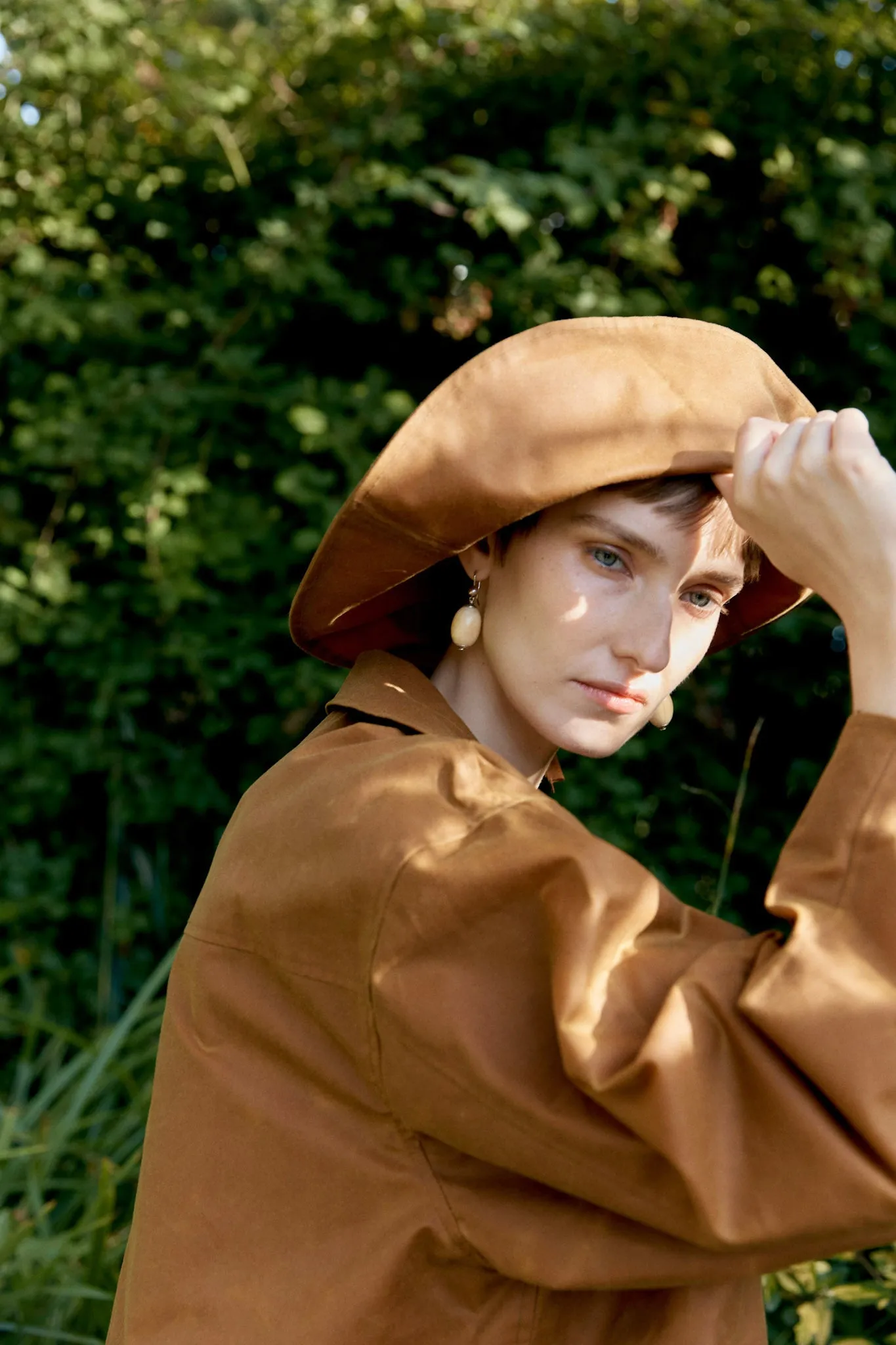 BRITISH WAXED OILSKIN SUNHAT sold by Cawley product image thumbnail 3