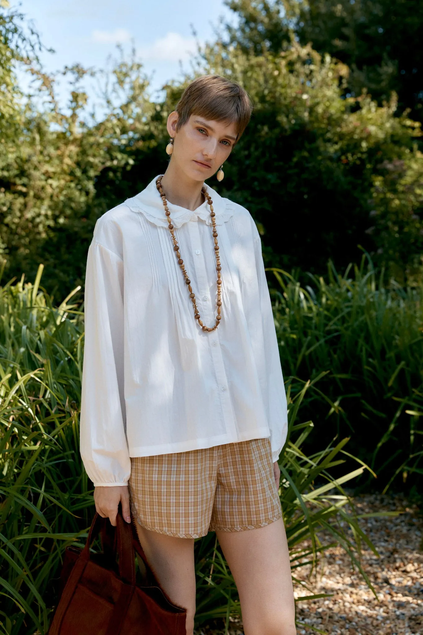 JAPANESE COTTON POPLIN JESSIE SHIRT sold by Cawley product image thumbnail 2