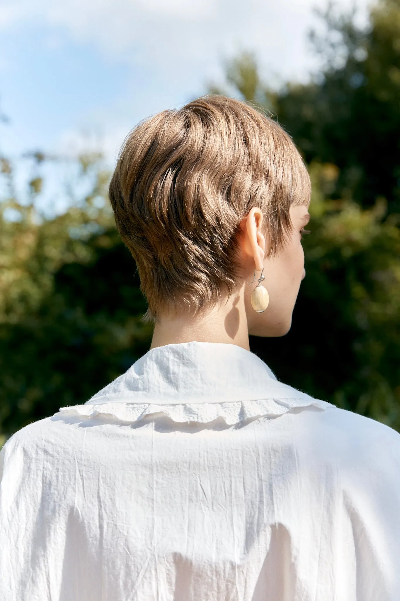 JAPANESE COTTON POPLIN JESSIE SHIRT sold by Cawley product image thumbnail 4