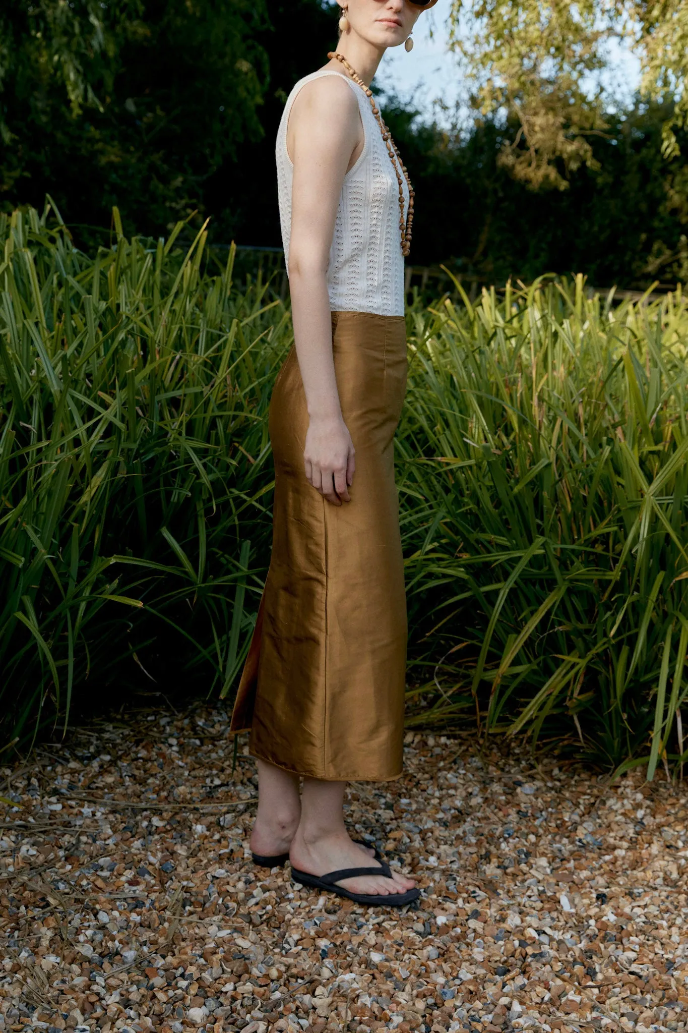 Silk Dupion Sadie Skirt sold by Cawley product image thumbnail 3