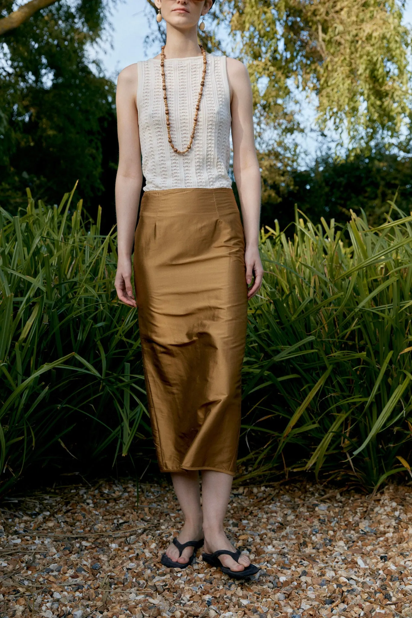Silk Dupion Sadie Skirt sold by Cawley product image thumbnail 2
