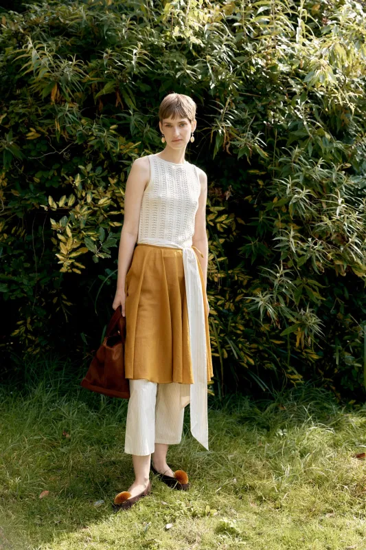 Japanese Cotton Dyed Voile Ballet Skirt made by Cawley