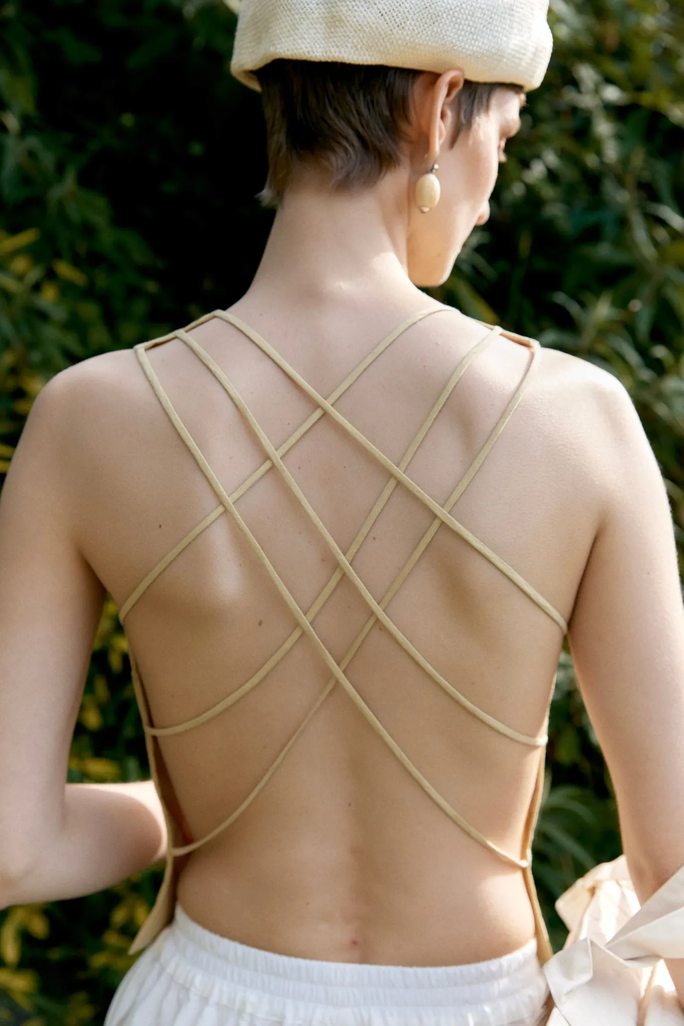 JAPANESE TYPEWRITER COTTON SOFIA TOP sold by Cawley product image thumbnail 4