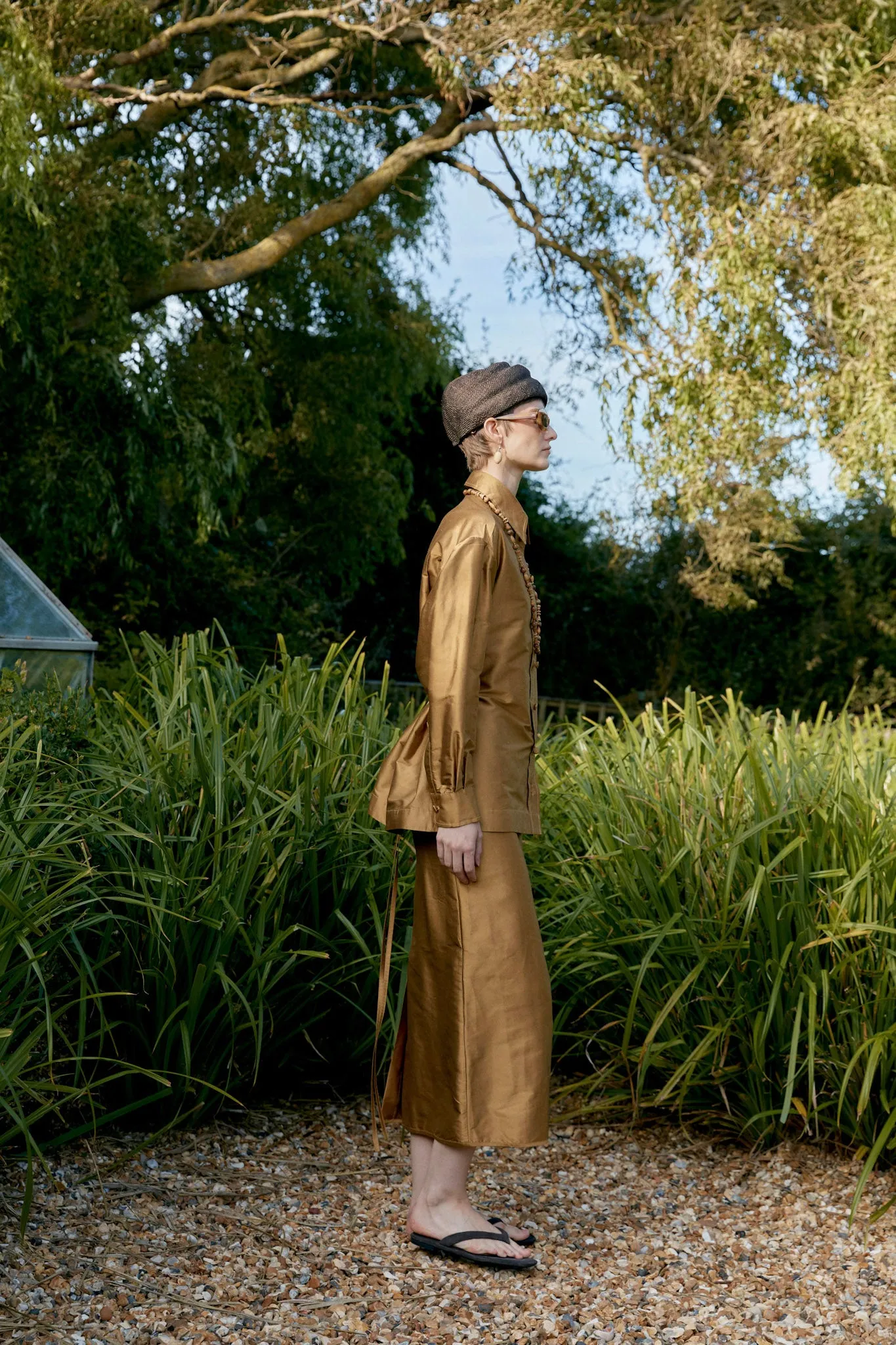 SILK DUPION TIE JUNE SHIRT sold by Cawley product image thumbnail 2