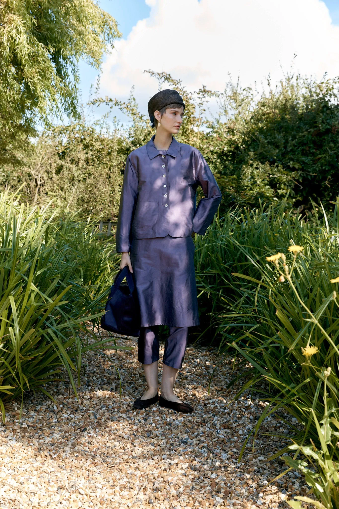 SILK DUPION LILLIE JACKET sold by Cawley product image thumbnail 3