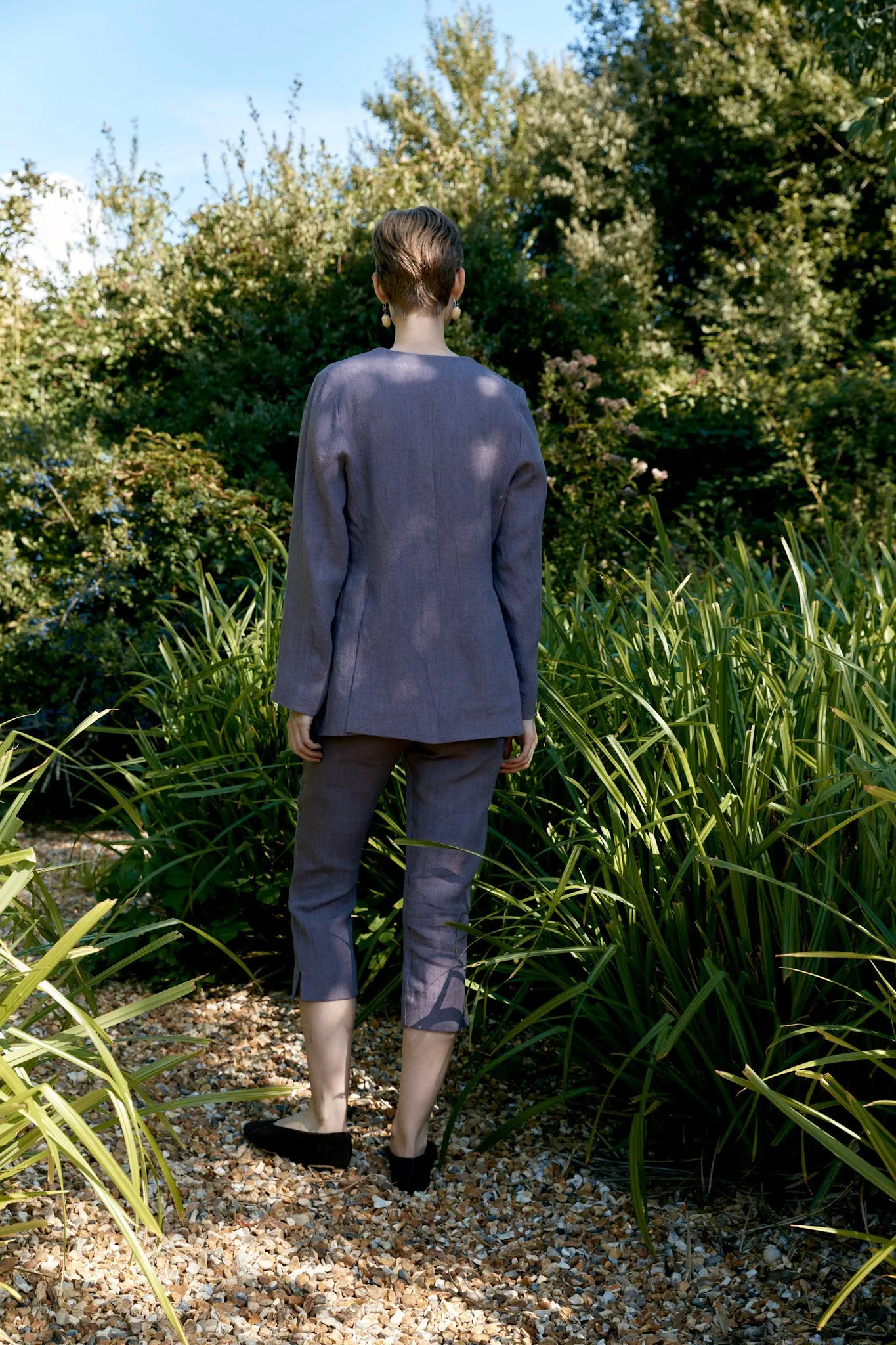Japanese Triple Wash Hemp Constance Jacket sold by Cawley product image thumbnail 5