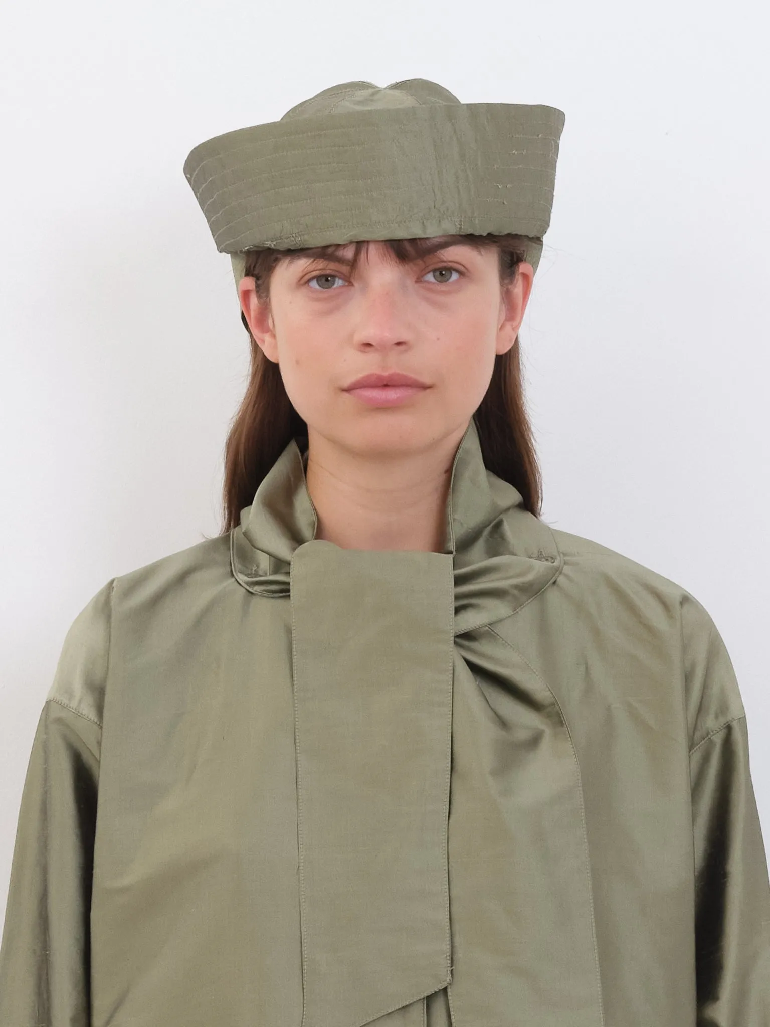 SILK DUPION SAILOR HAT sold by Cawley product image thumbnail 5