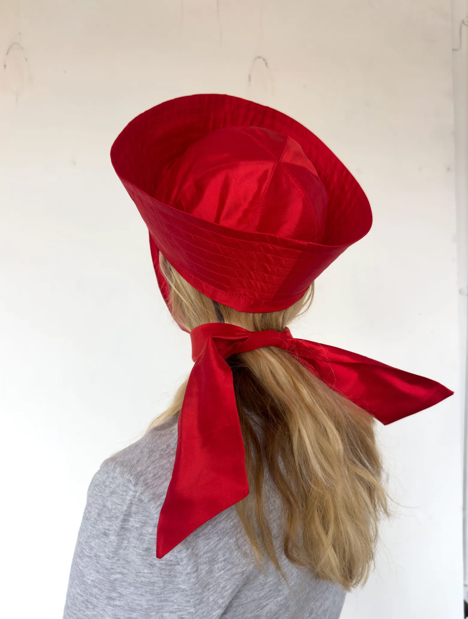 SILK DUPION SAILOR HAT sold by Cawley product image thumbnail 2