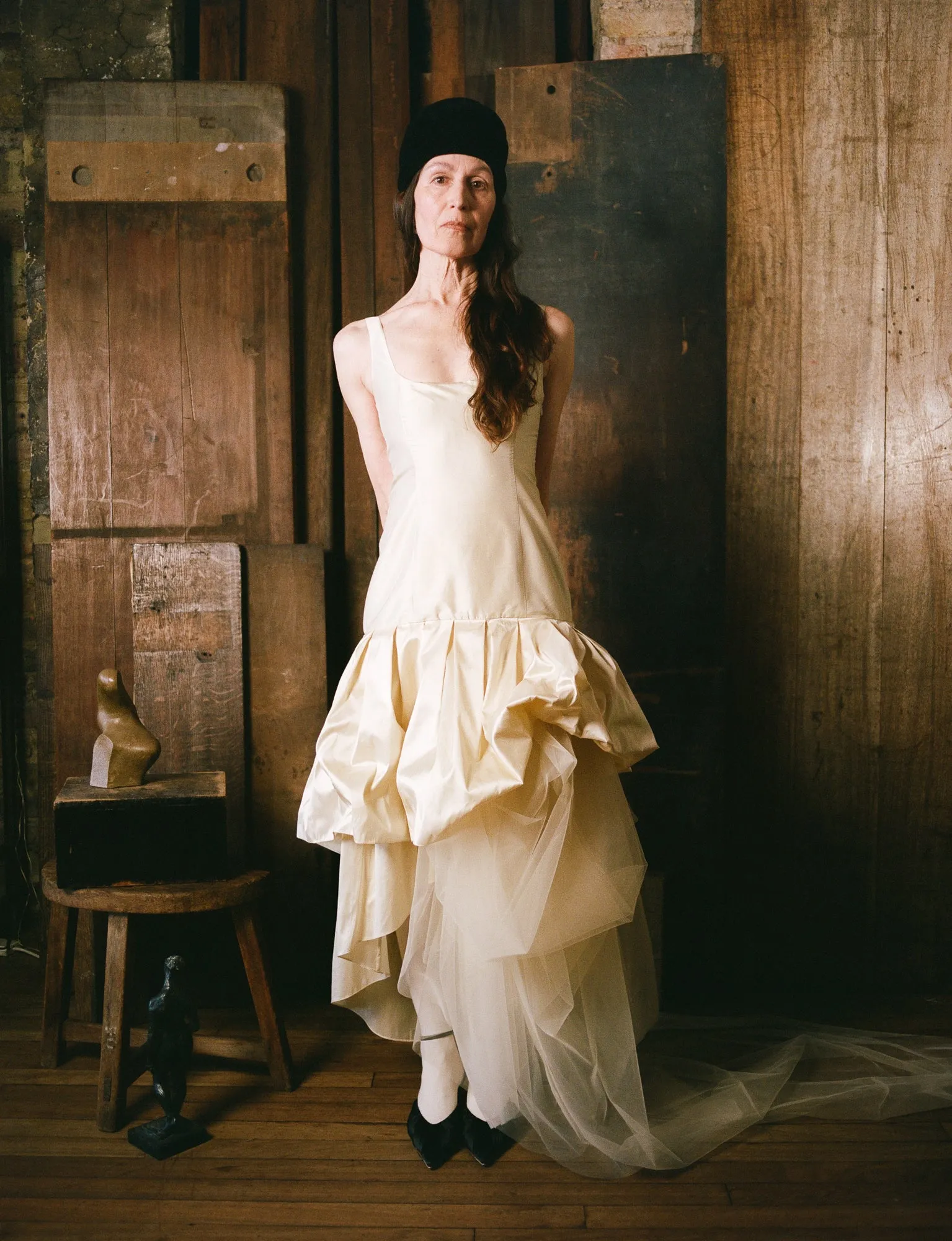 IONA DRESS - IVORY DUPION sold by Cawley product image thumbnail 5