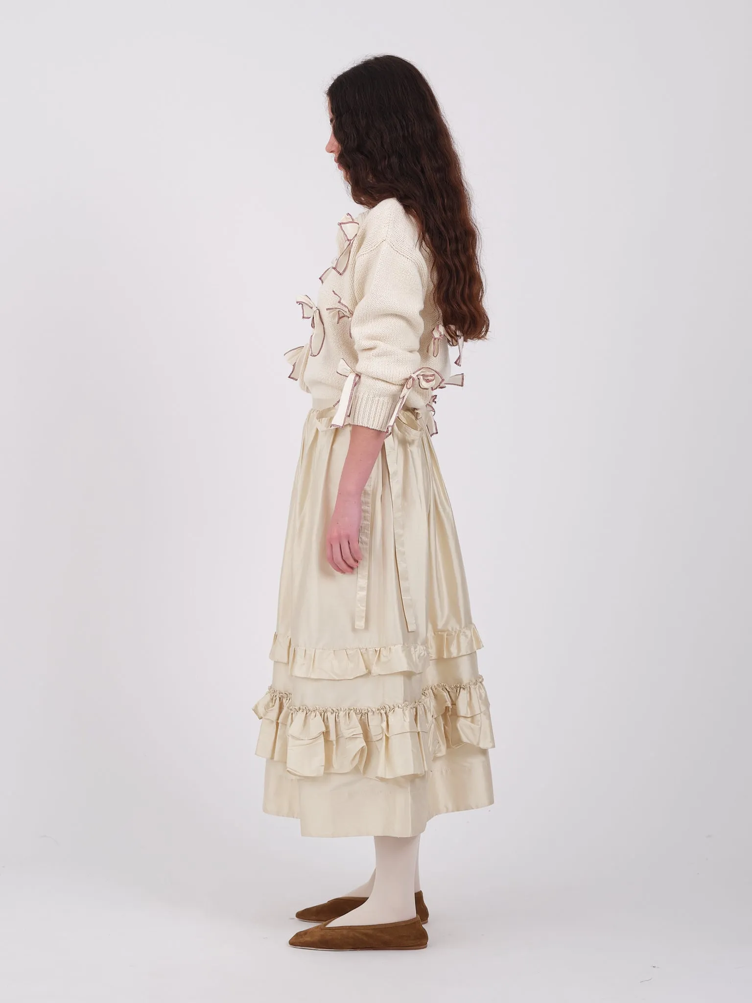 Silk Dupion Betsy Skirt sold by Cawley product image thumbnail 3