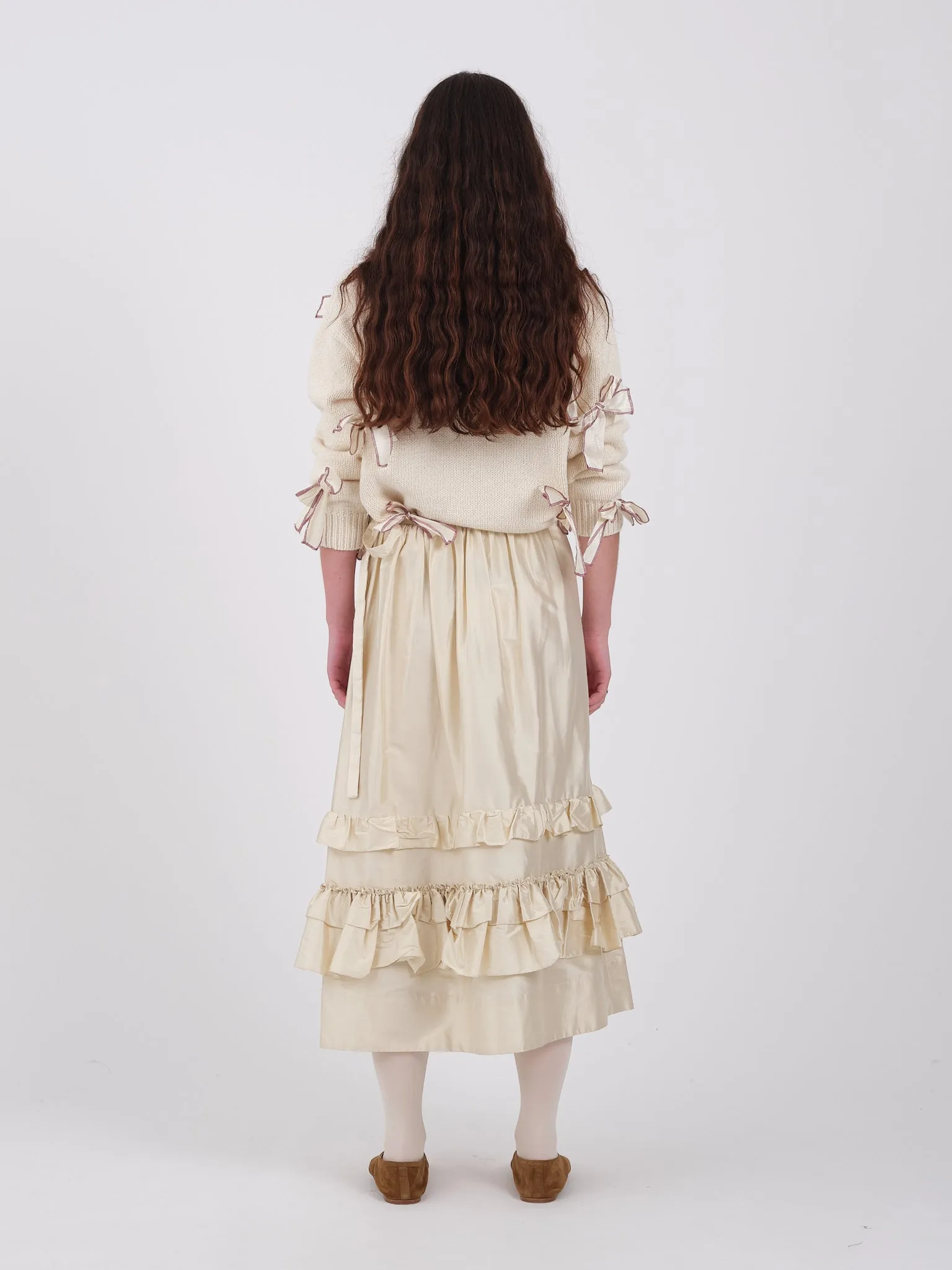 Silk Dupion Betsy Skirt sold by Cawley product image thumbnail 4