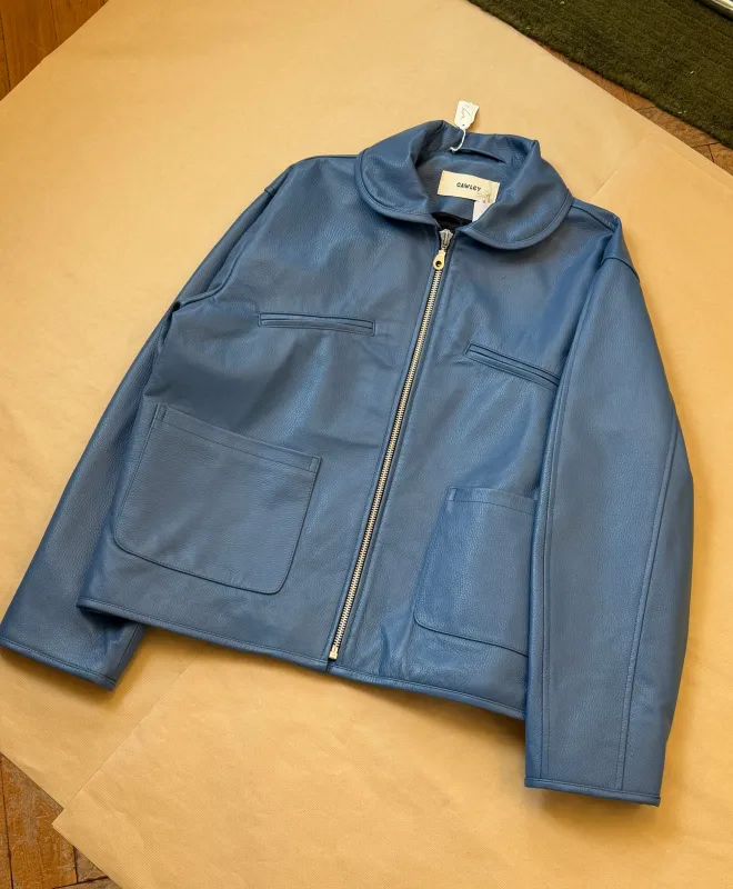 Mens Leather Flying Jacket made by Cawley
