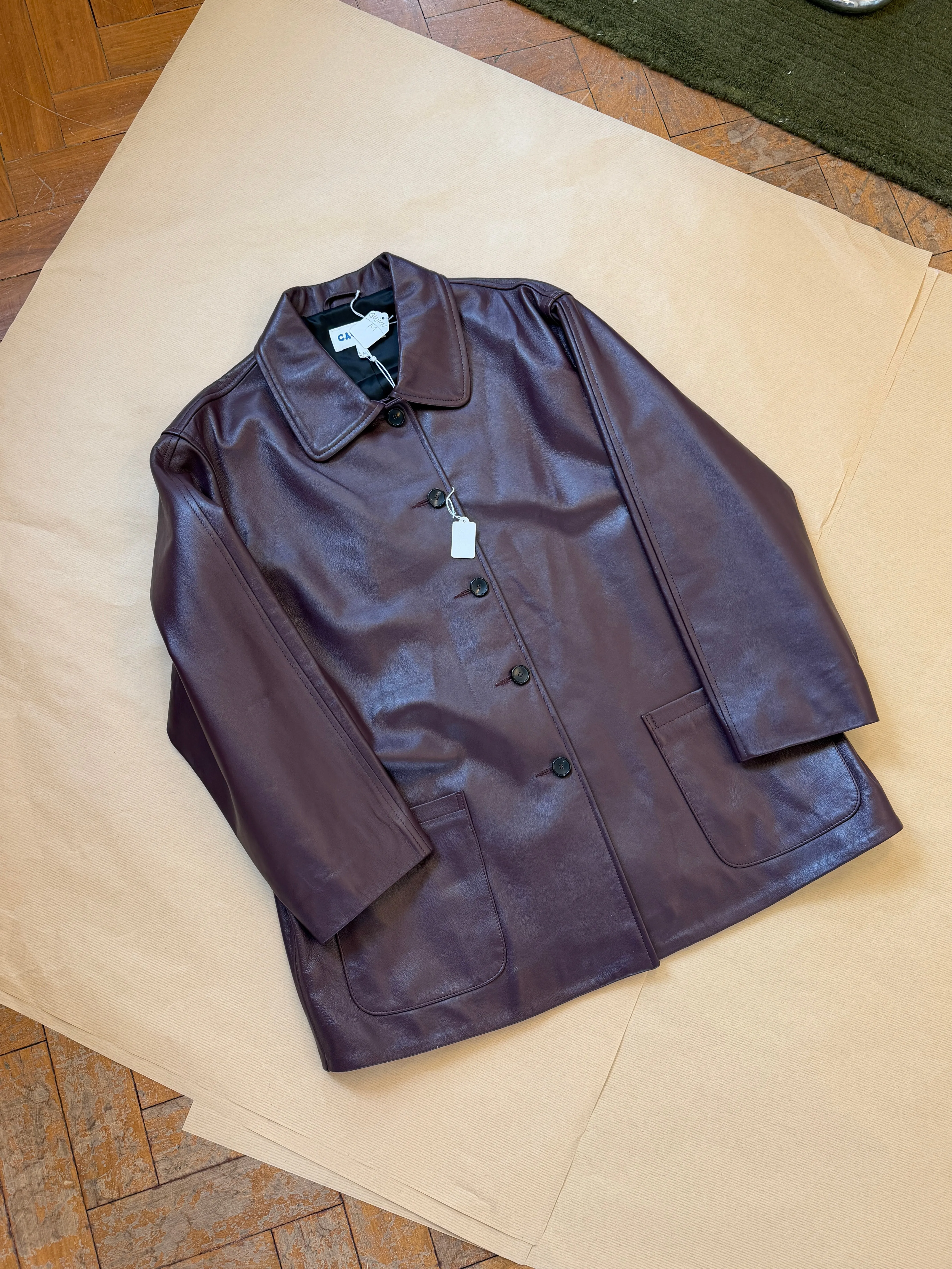 Quinn Leather Jacket sold by Cawley