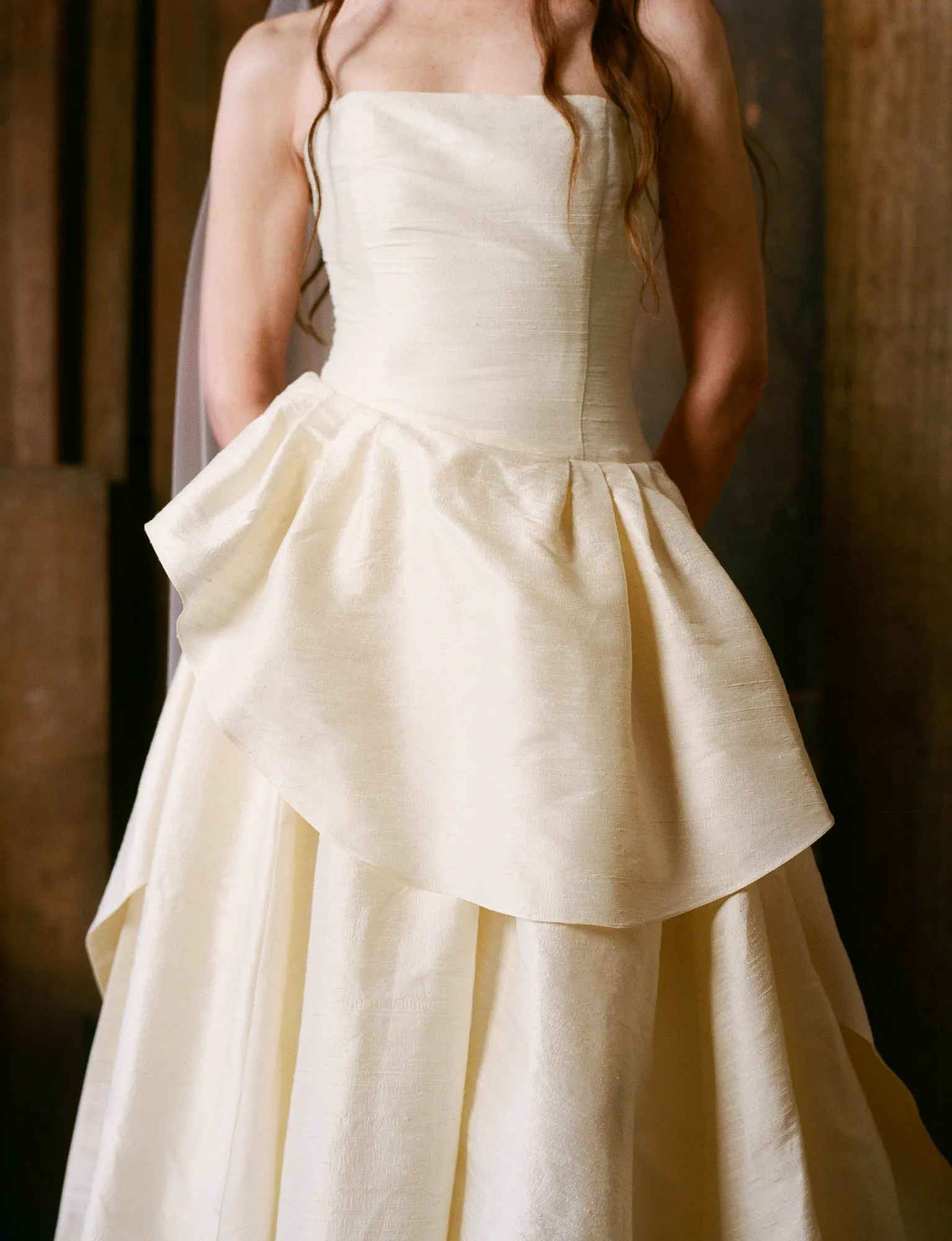 Tulip Dress - Slubbed Dupion sold by Cawley product image thumbnail 3