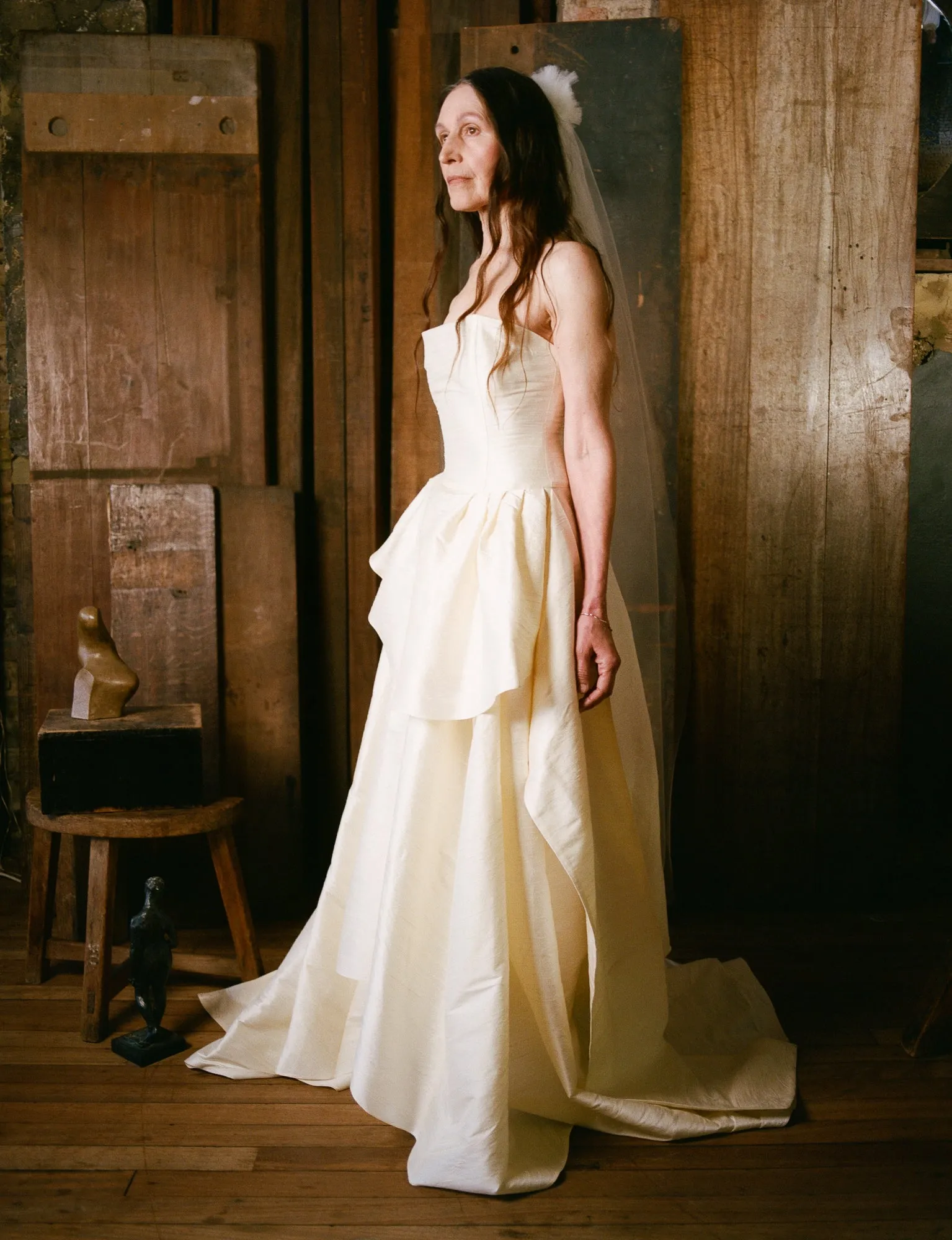 Tulip Dress - Slubbed Dupion sold by Cawley product image thumbnail 2