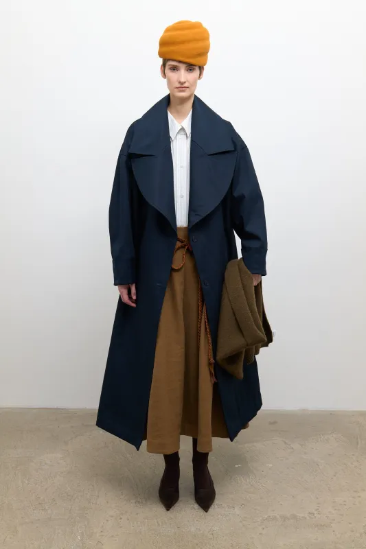 Agnes Mac - Navy made by Cawley