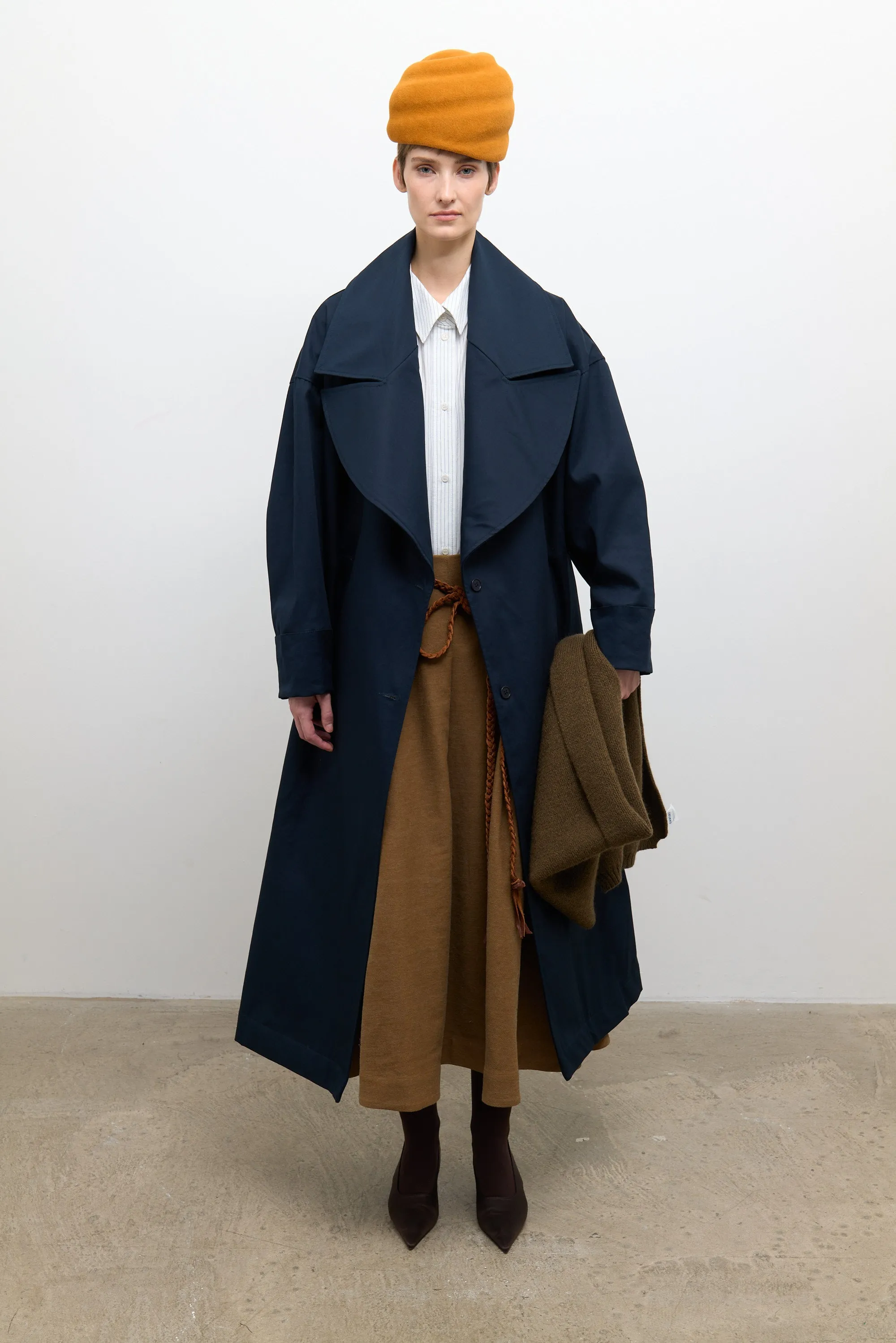 Agnes Mac - Navy sold by Cawley