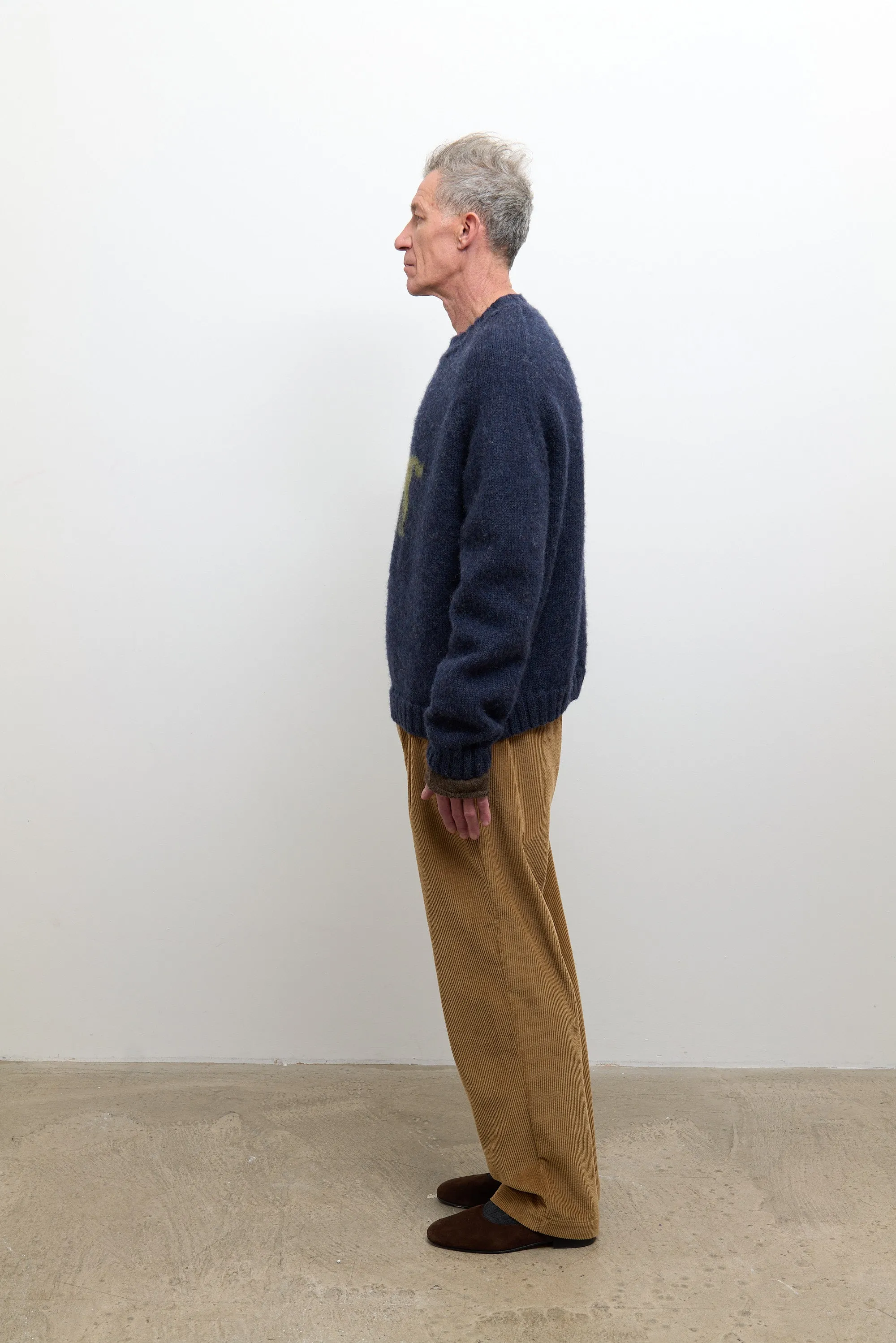 Mens Horse Jumper - Denim/Apple Wool sold by Cawley product image thumbnail 3