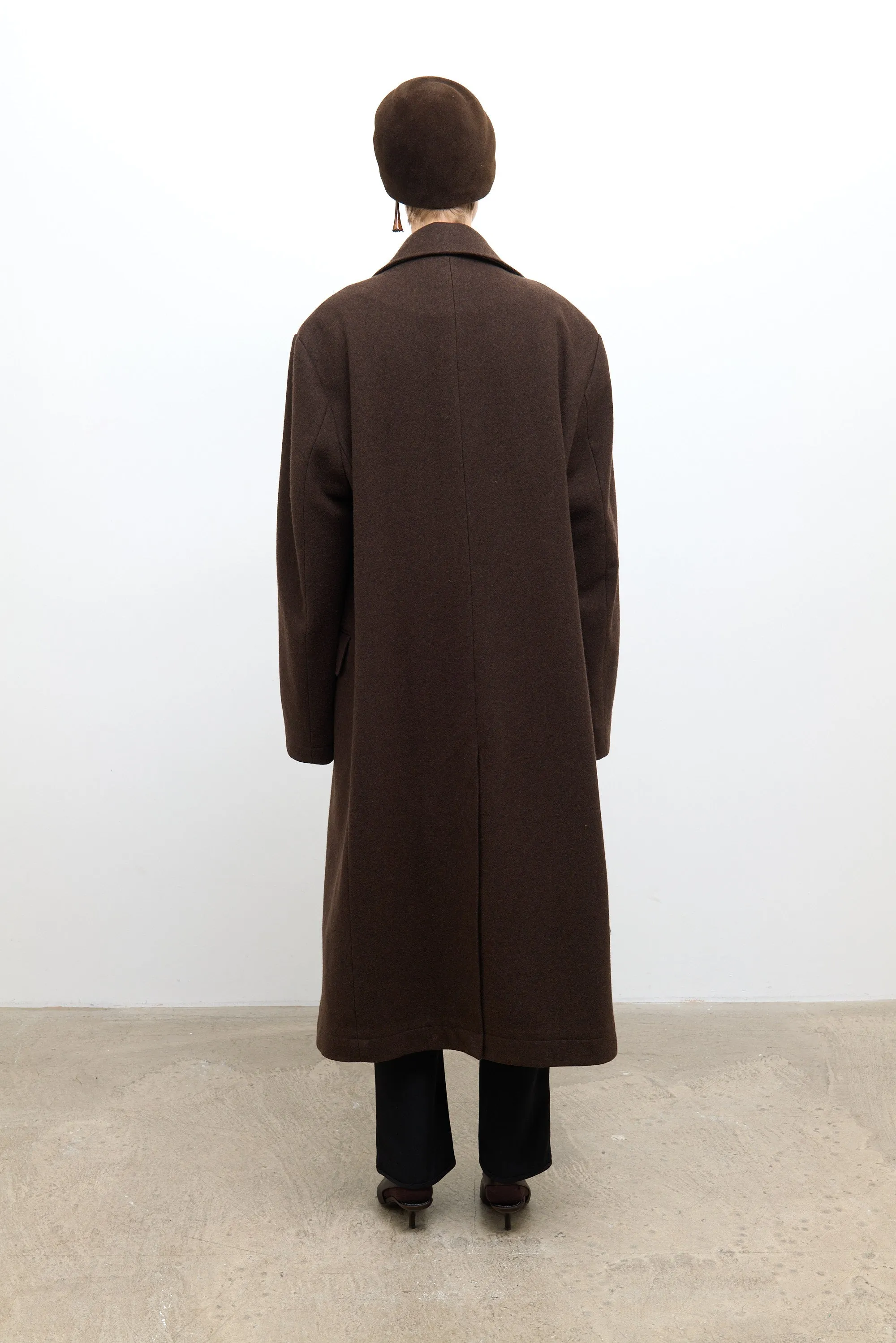 Womens Morris Coat - Clove Wool sold by Cawley product image thumbnail 5