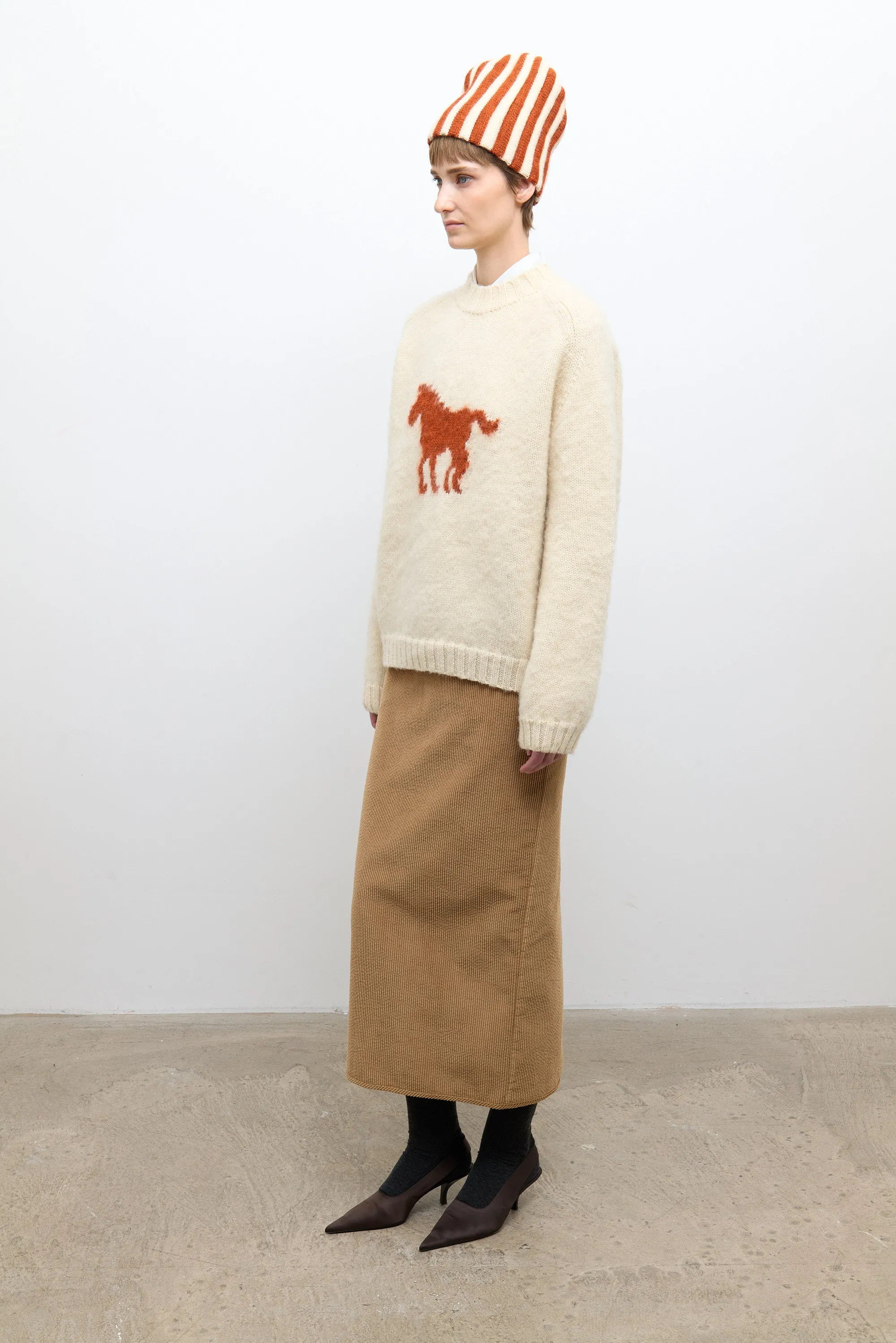 Horse Jumper - Natural/Autumn Wool sold by Cawley product image thumbnail 2
