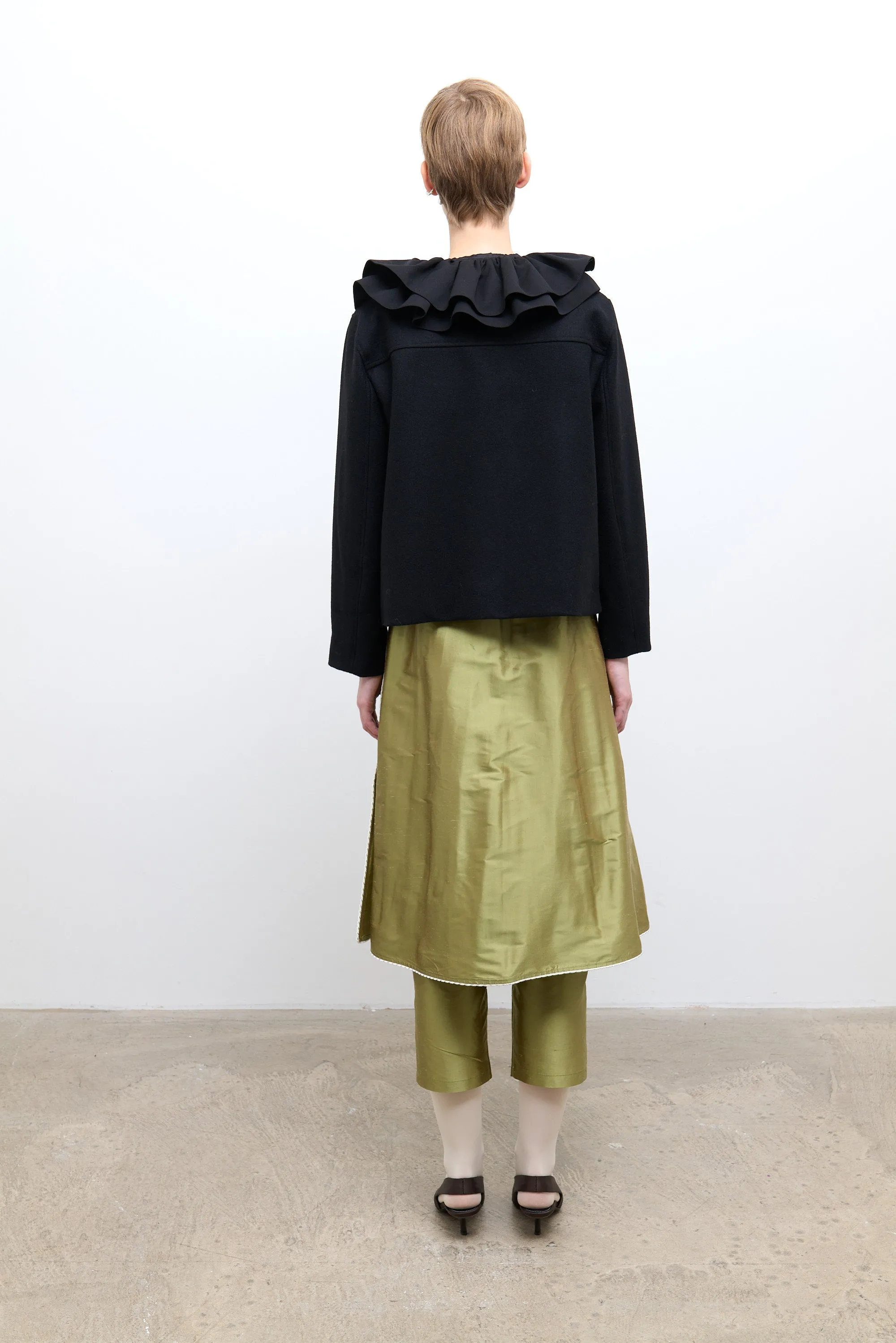 Rowan Jacket - Black Wool sold by Cawley product image thumbnail 4