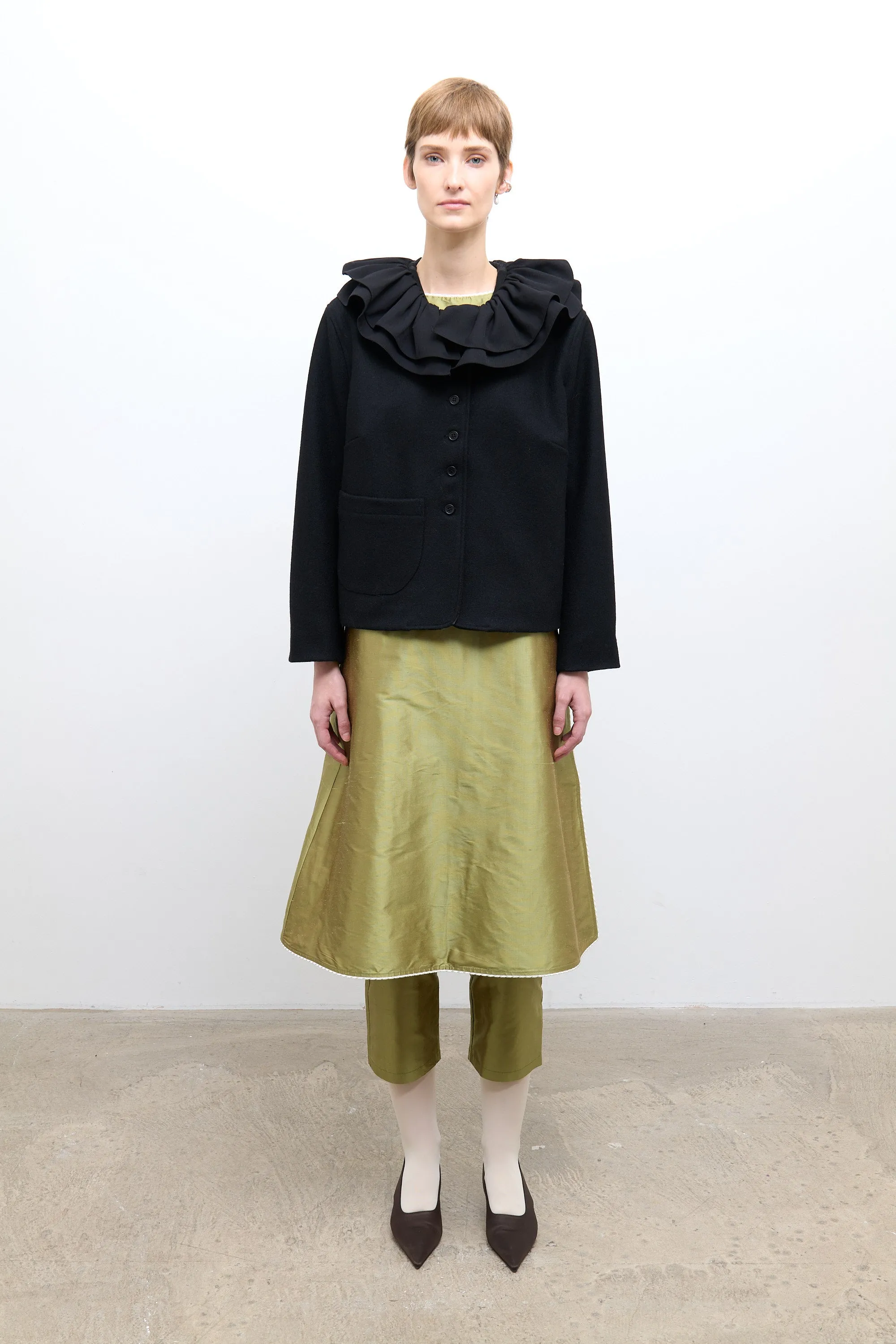 Rowan Jacket - Black Wool sold by Cawley product image thumbnail 2