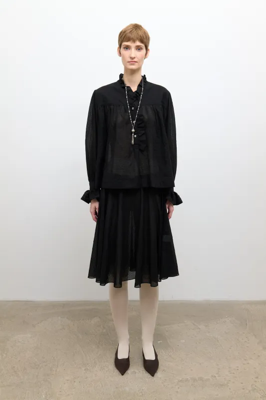 Sophie Shirt - Midnight made by Cawley
