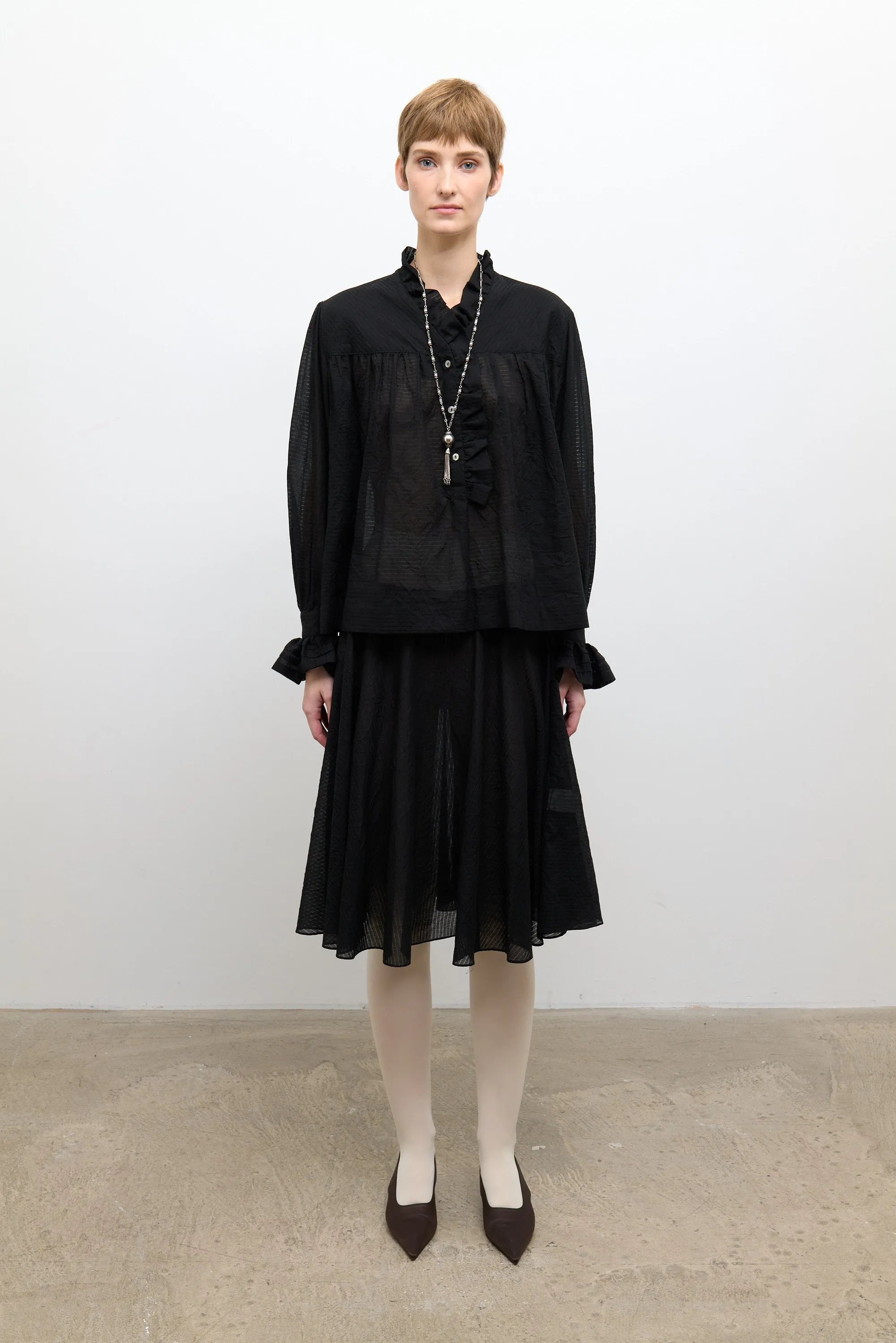 Sophie Shirt - Midnight sold by Cawley