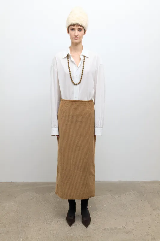 Sadie Skirt - Tan made by Cawley