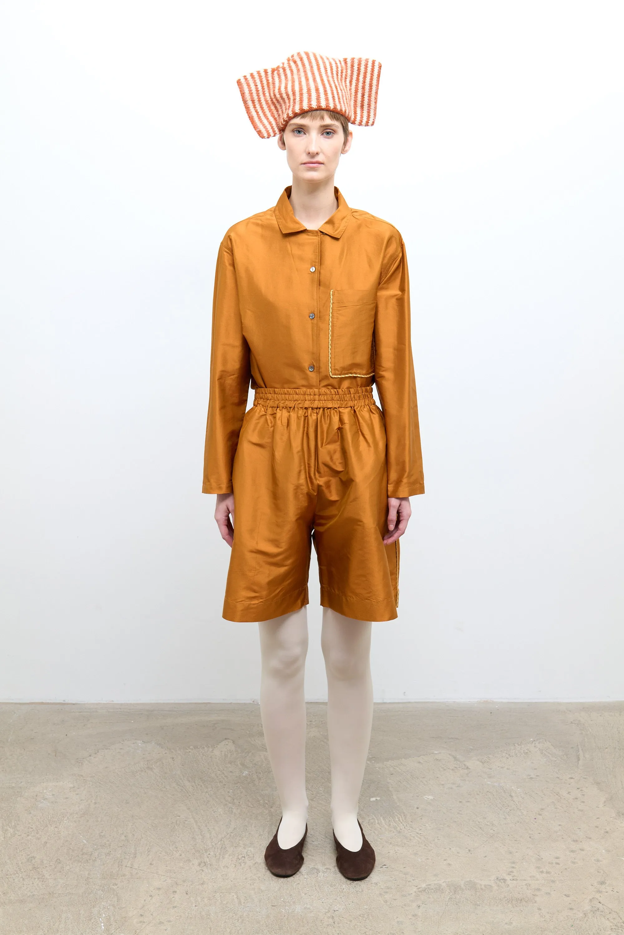 Hilda Short with Trim - Sienna sold by Cawley