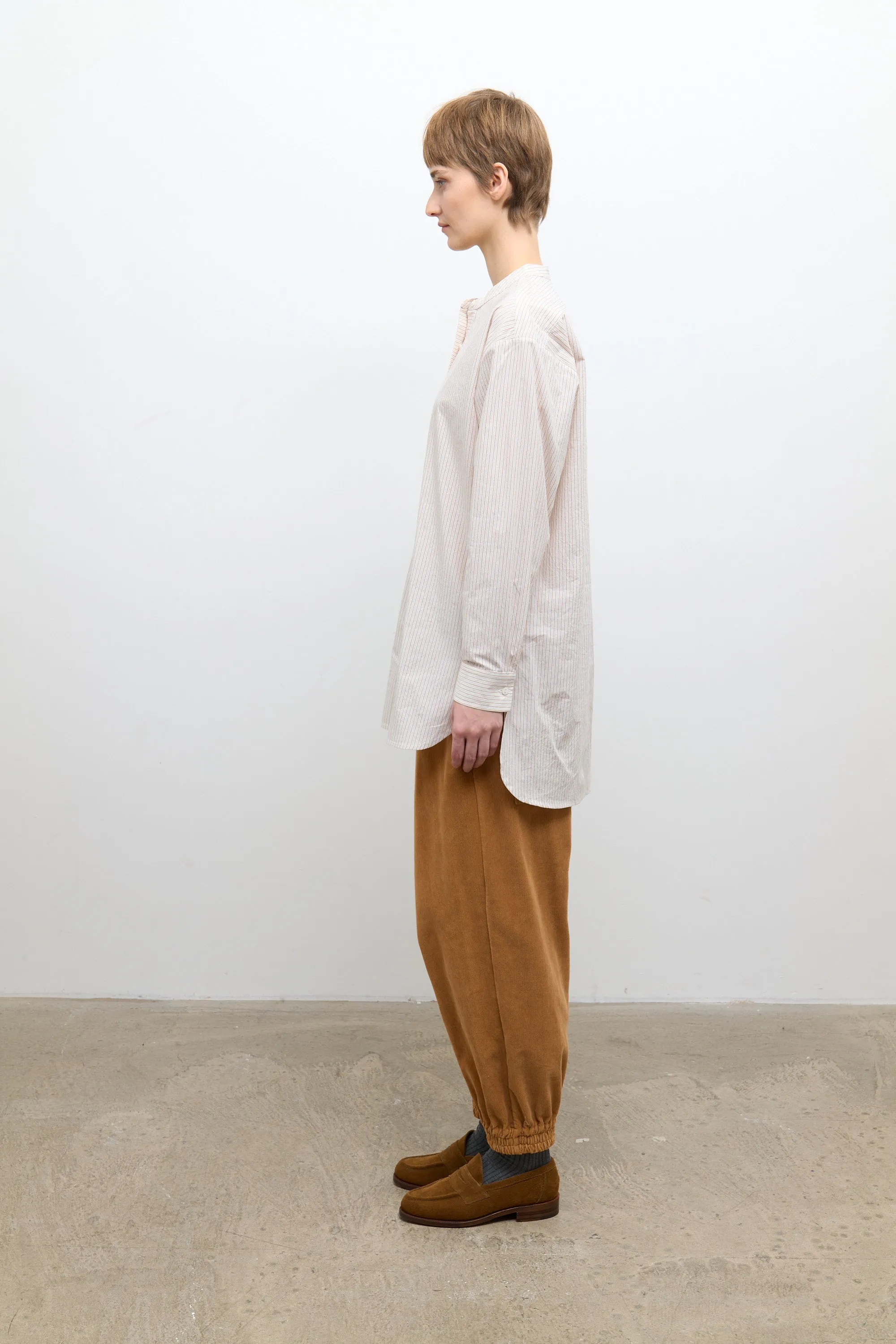 Ines Shirt - Sandstone/Ecru Stripe sold by Cawley product image thumbnail 3
