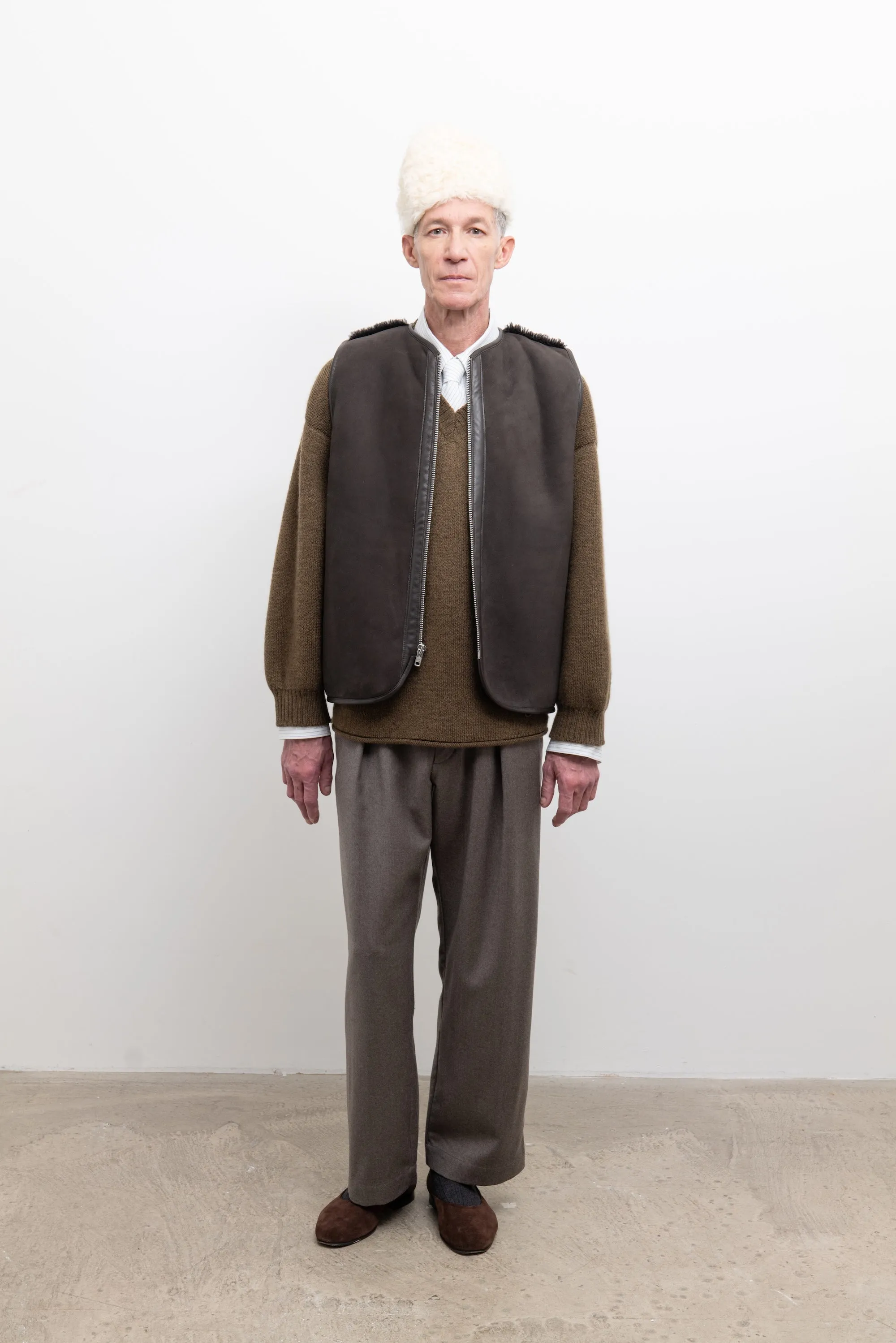 Seam-Out River Vest - Chocolate sold by Cawley