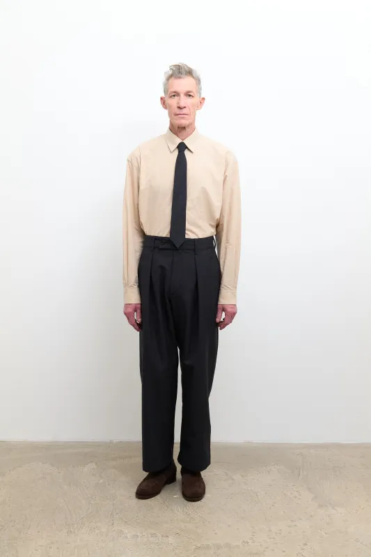 Silas Trouser - Shadow Wool made by Cawley