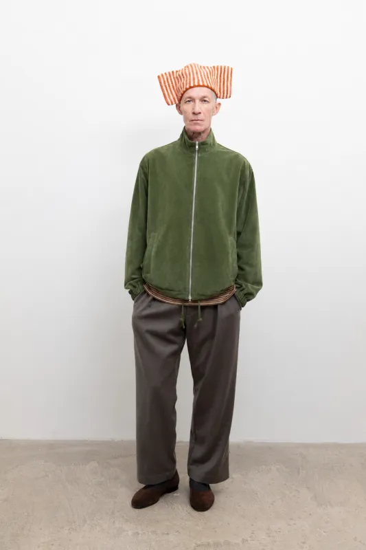 Luca Jacket - Olive Suede made by Cawley