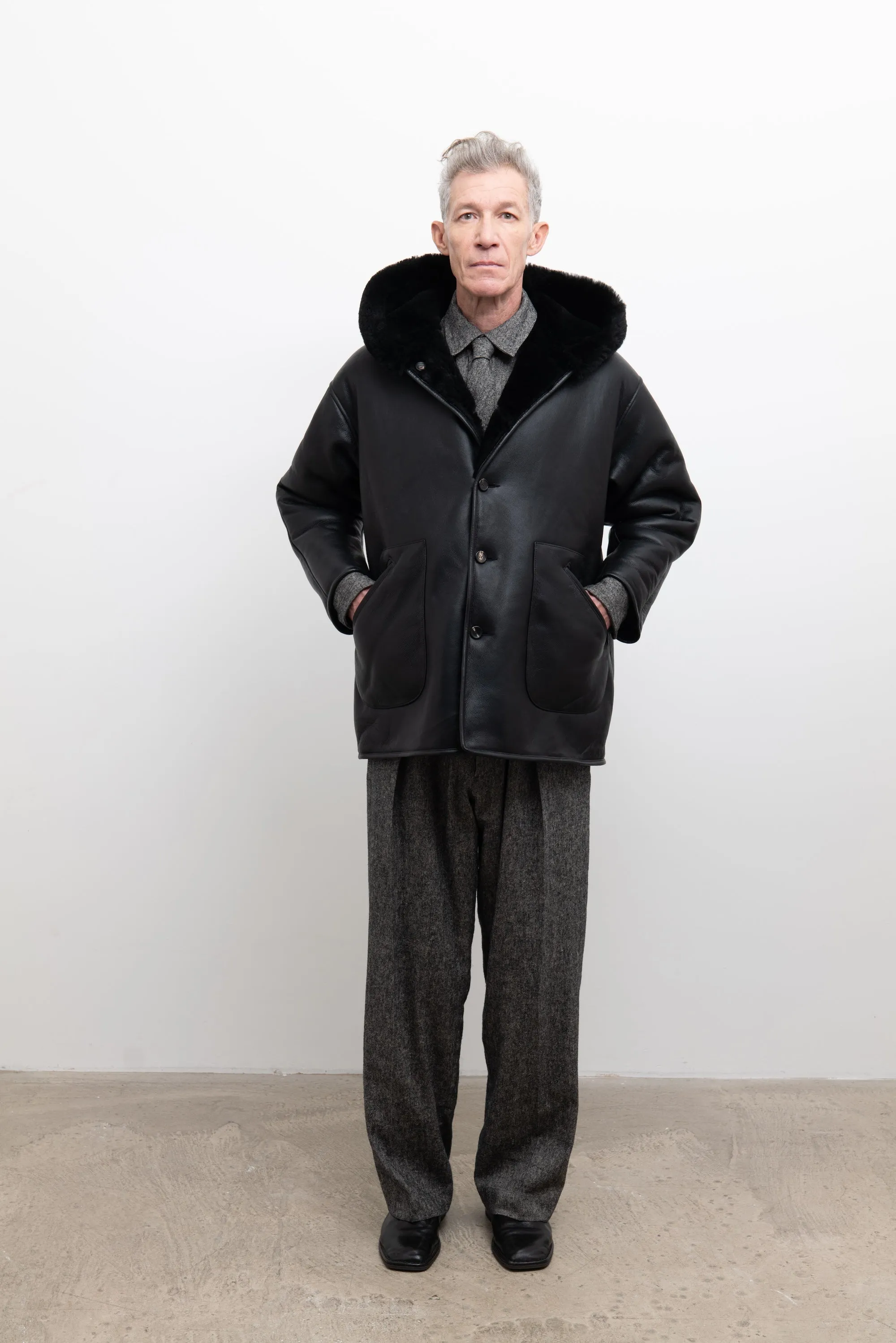 Hooded Ronny Jacket - Black sold by Cawley product image thumbnail 4