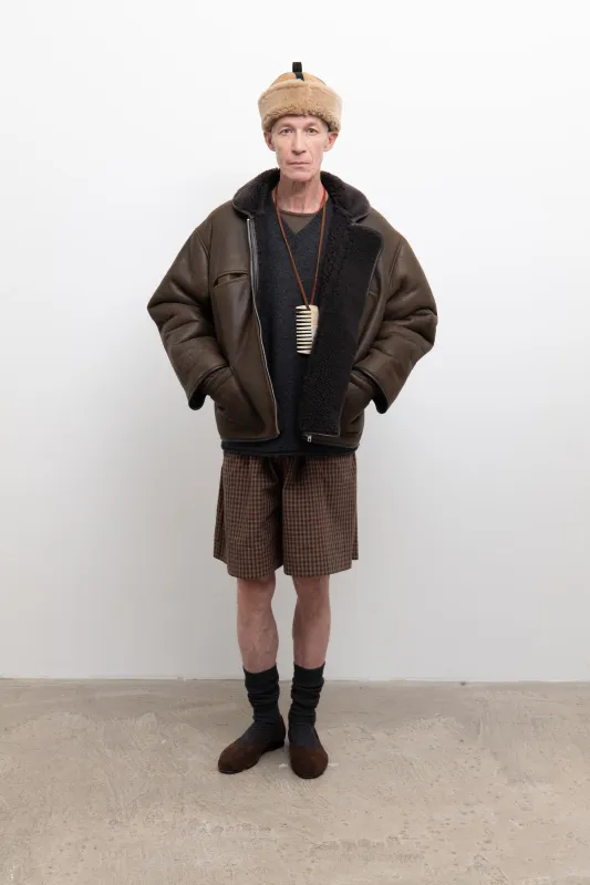 Aviator Flying Jacket - Antique Choloclate made by Cawley
